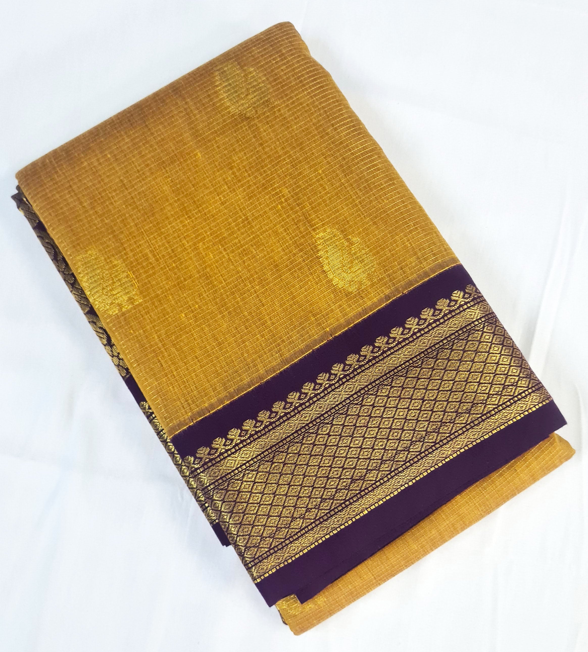 Kanchipuram Agarlic Cotton Sarees