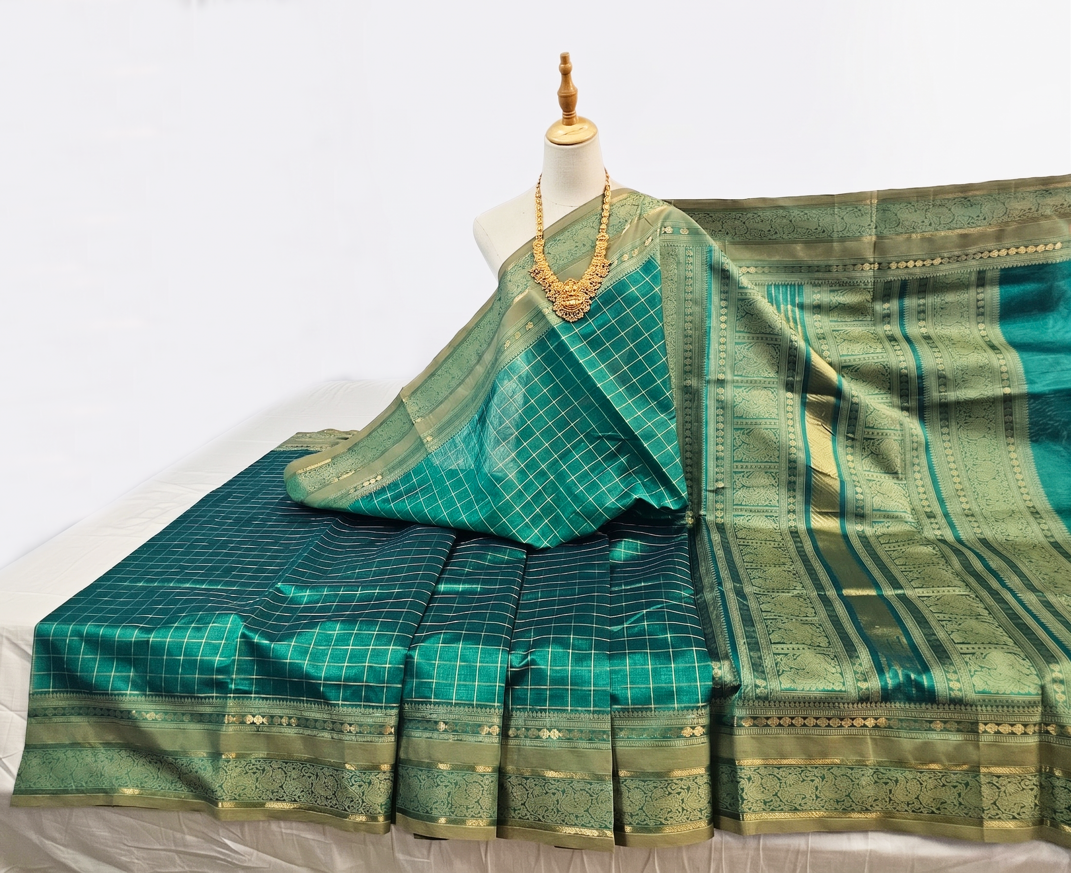 Kanchipuram Pure Silk Cotton Saree