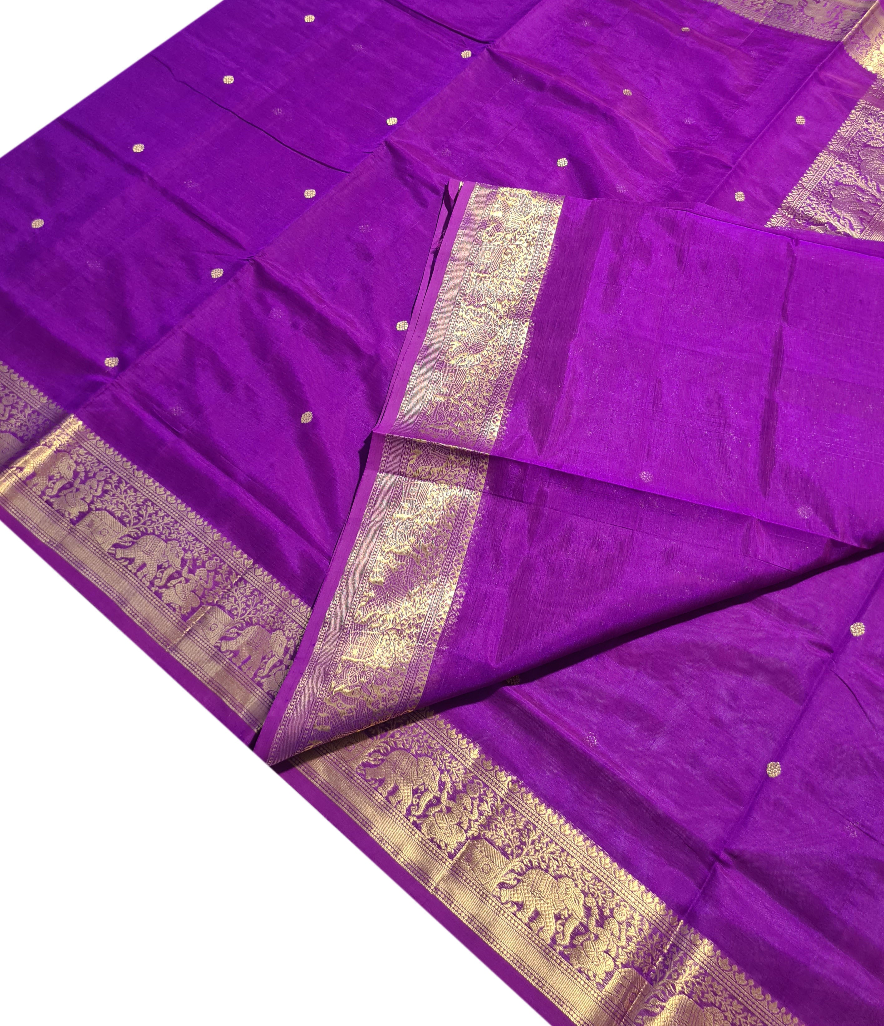 Kanchipuram Pure Silk Cotton Saree
