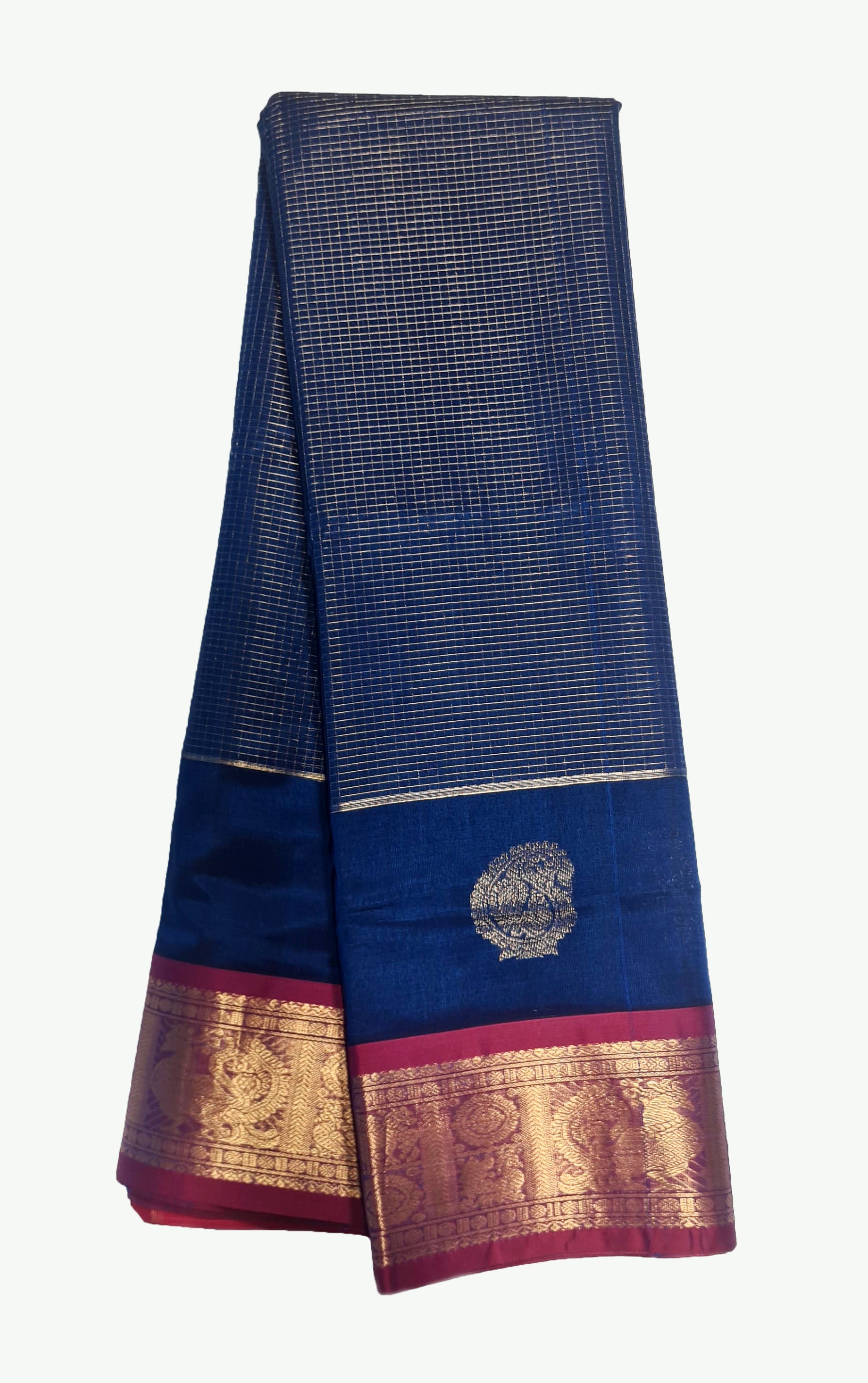 Kanchipuram Pure Silk Cotton Saree