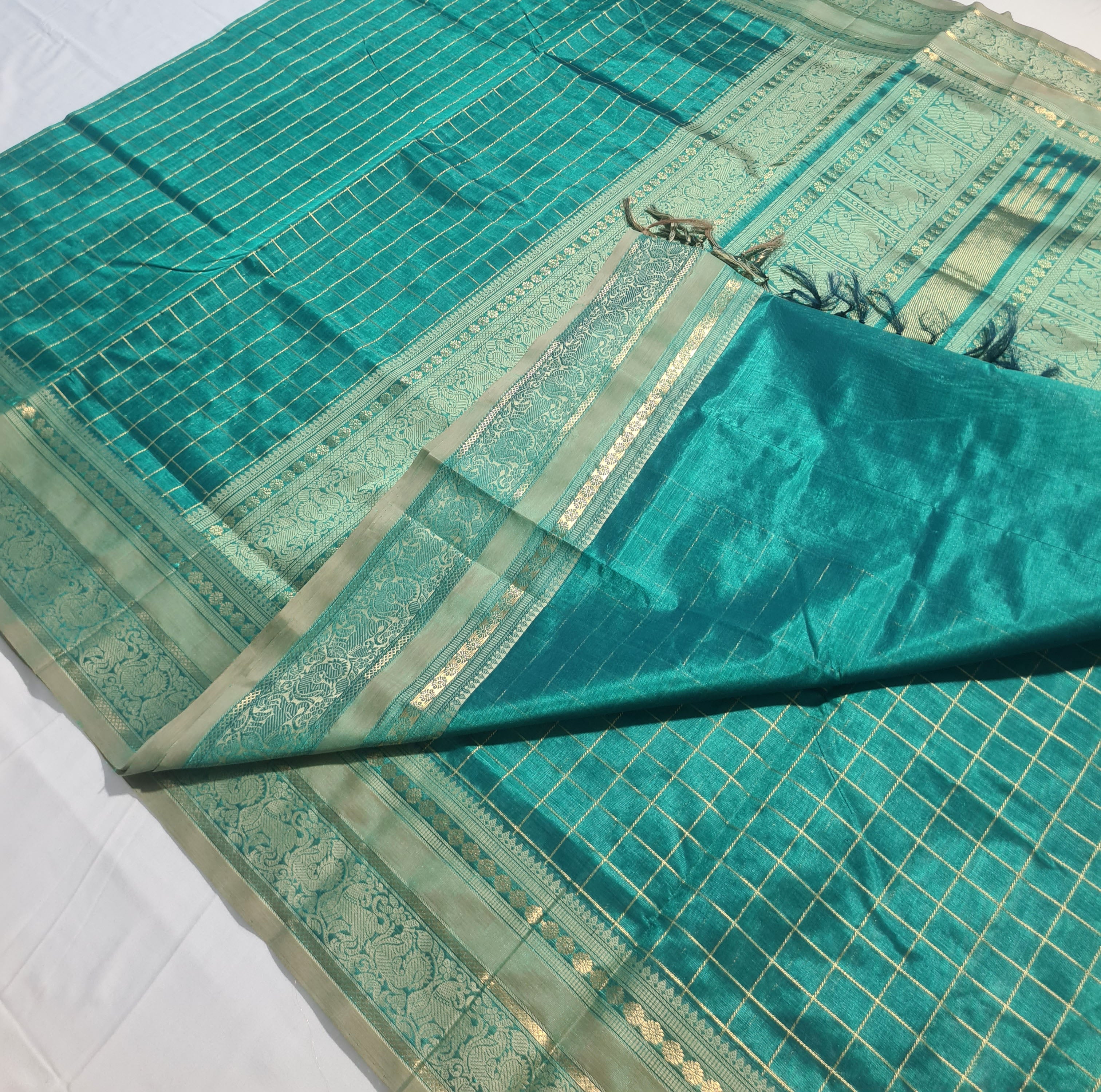Kanchipuram Pure Silk Cotton Saree