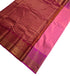Kanchi Vegan Silk Saree With Contrast Blouse and Rich Jari Pallu