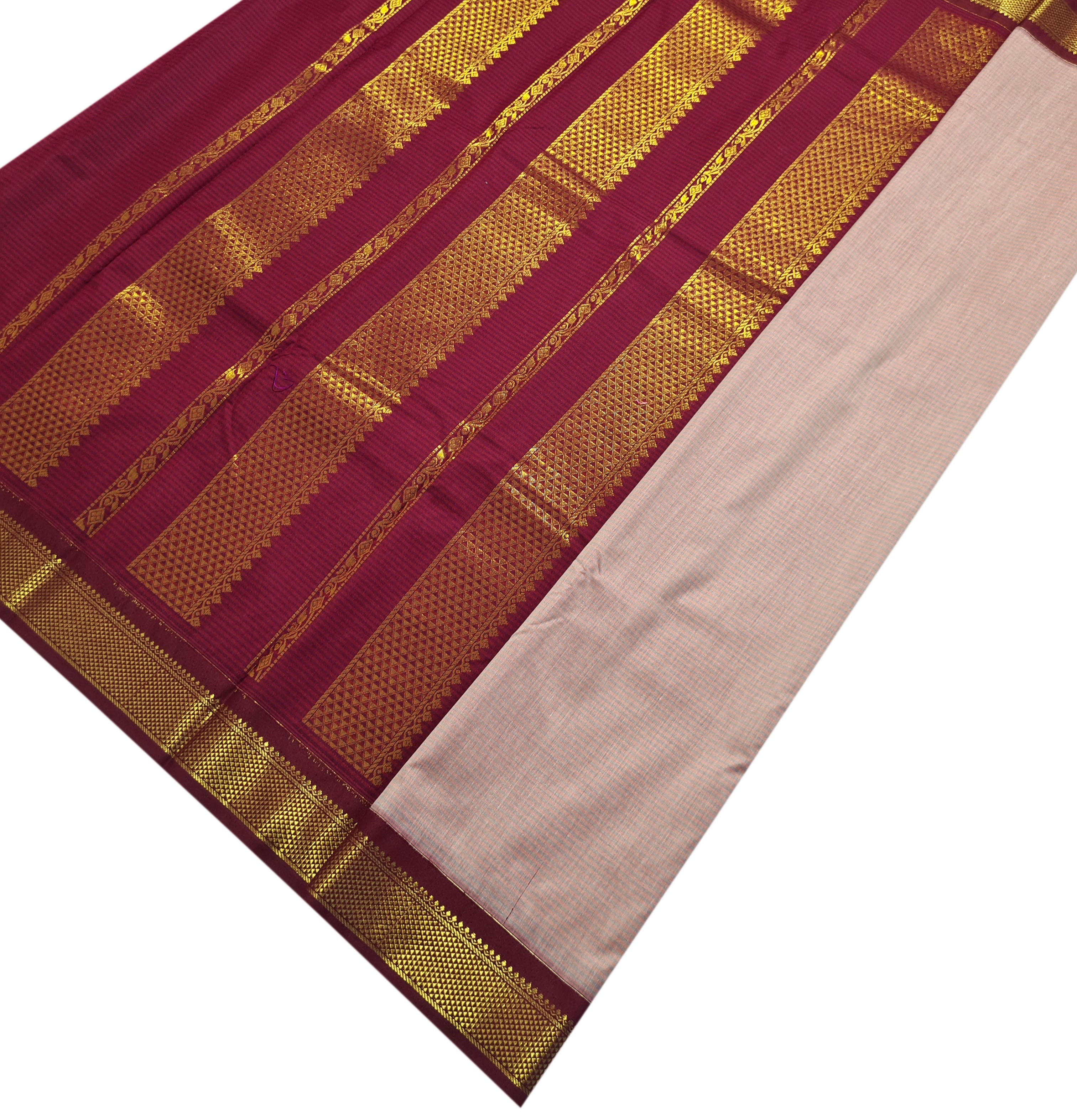 Vairaoosi Agarlic Cotton Silk Sarees
