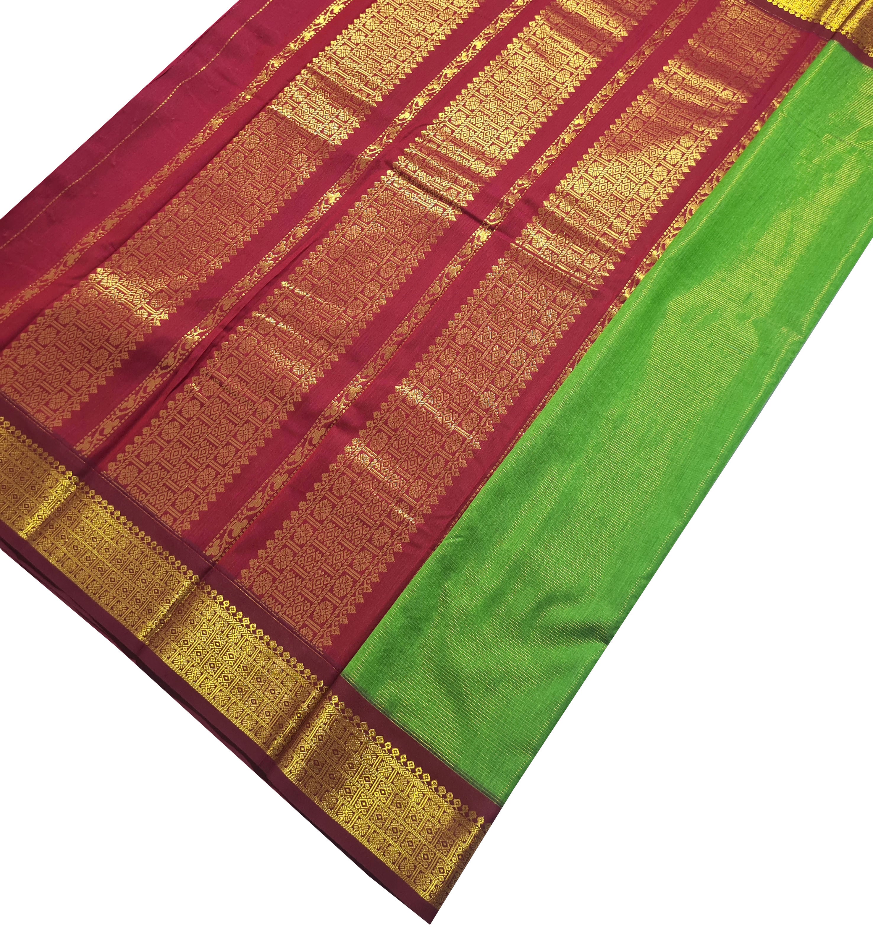 Vairaoosi Agarlic Cotton Silk Sarees
