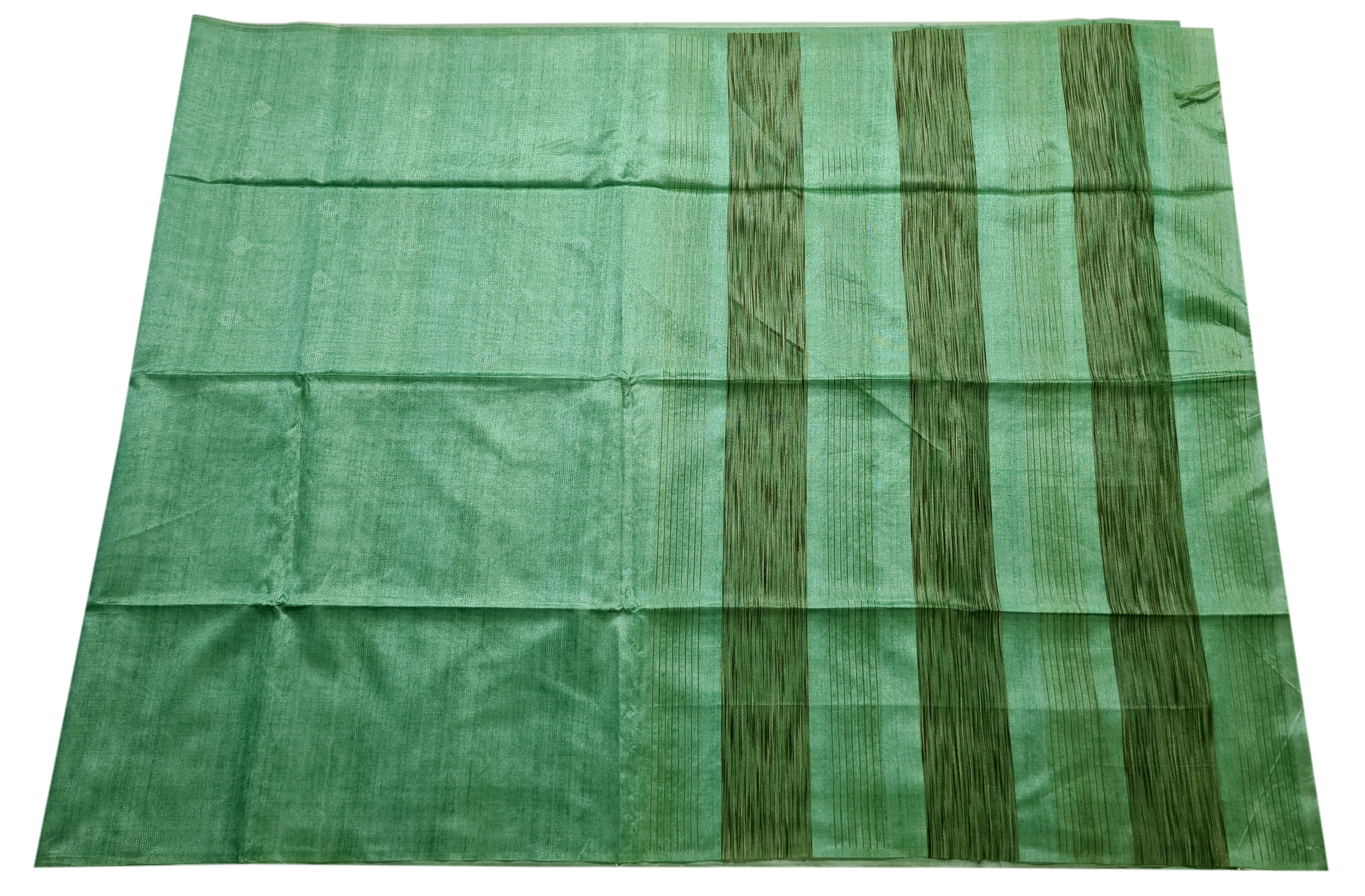 Semi Tussar  Antic Design Sarees