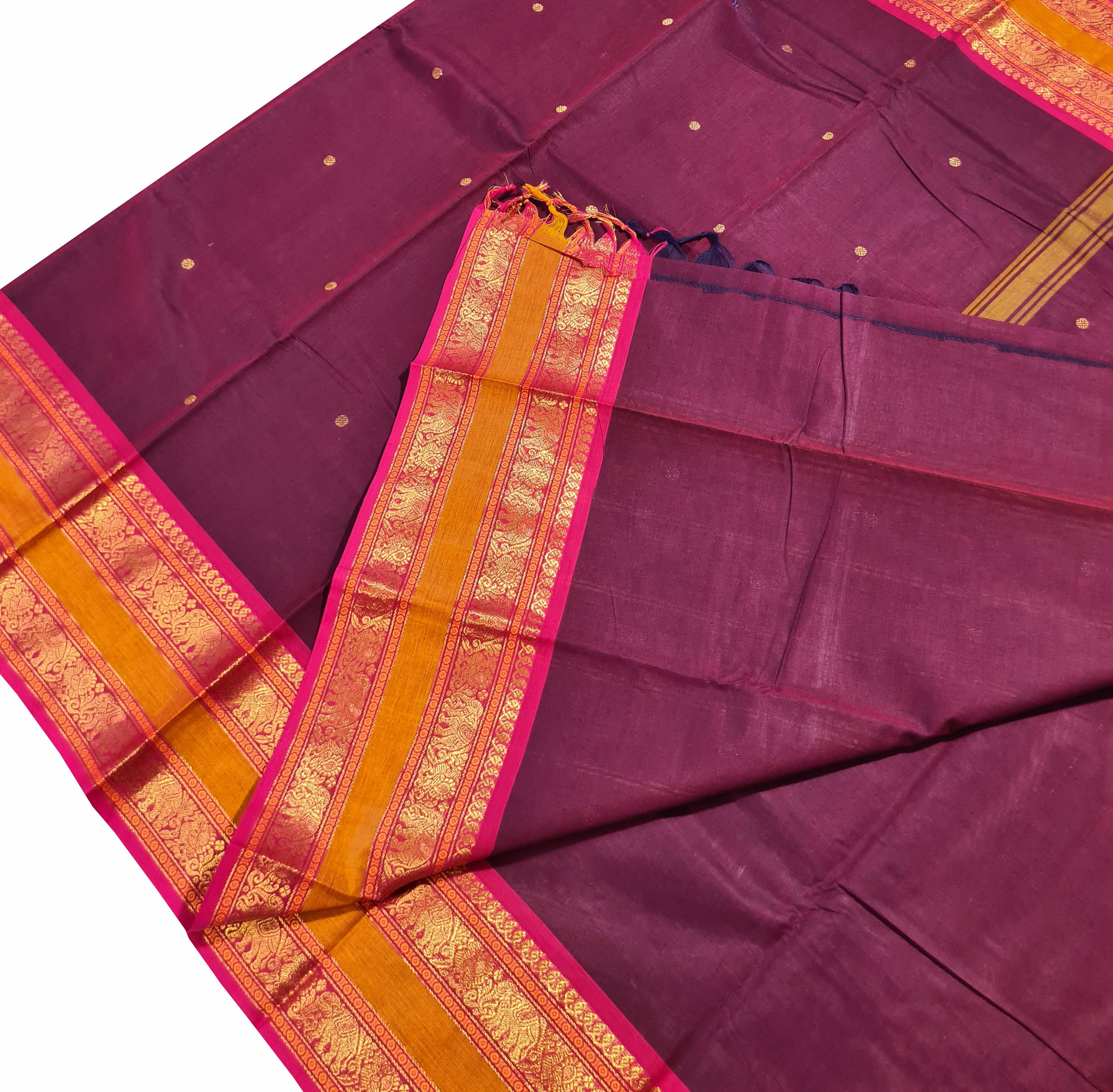 Kanchipuram Pure Cotton Sarees