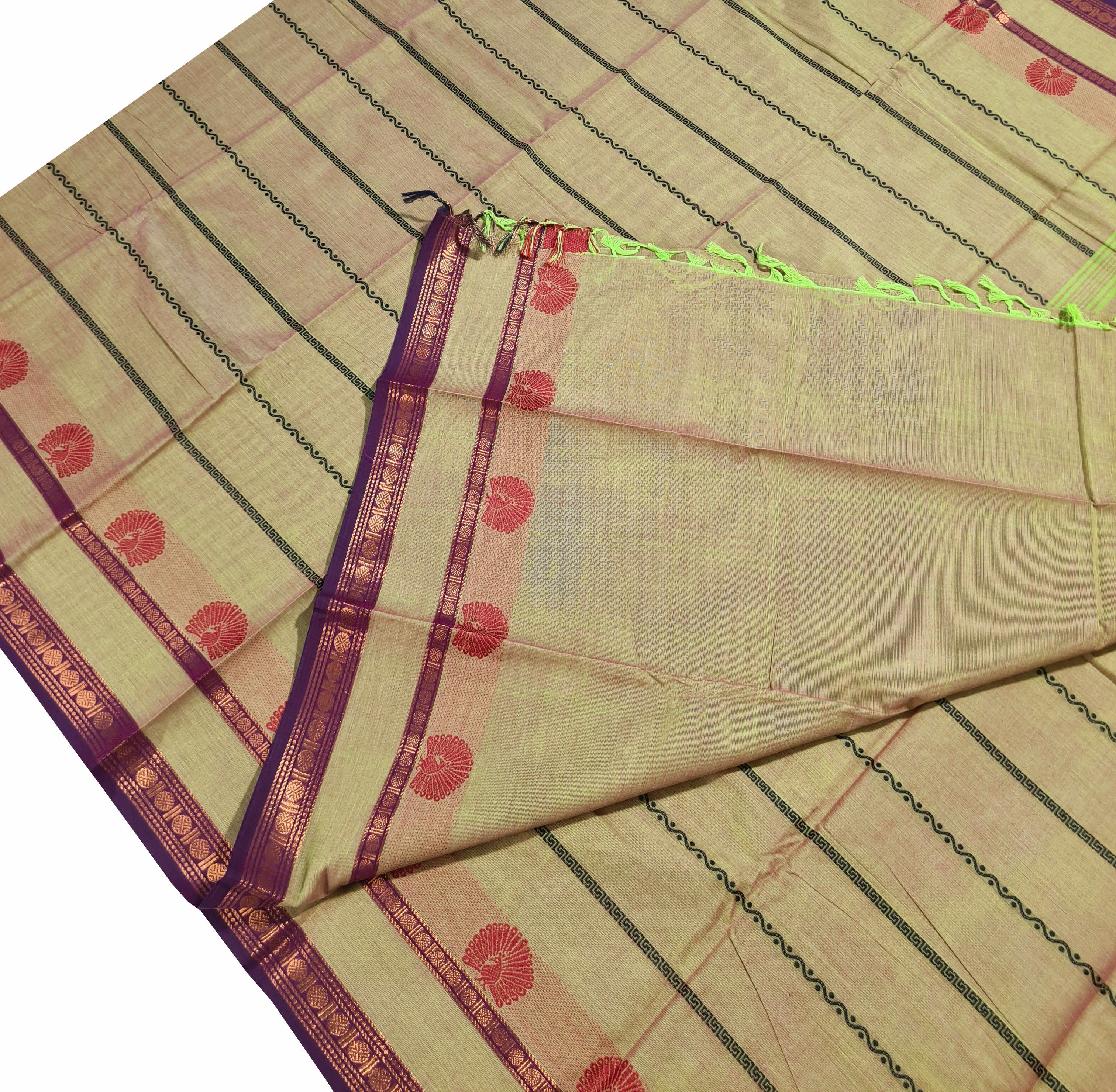Kanchipuram Pure Cotton Sarees