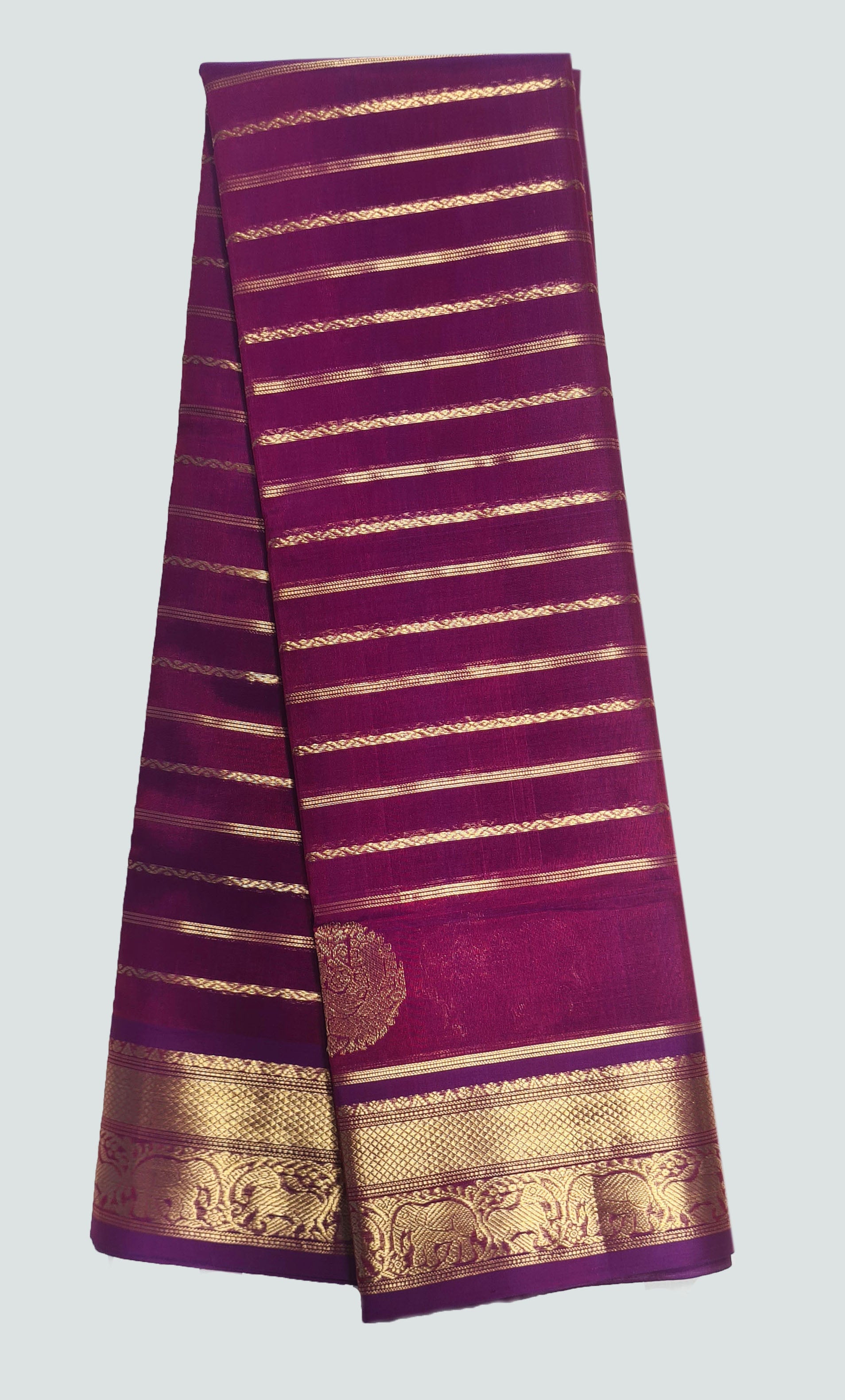 Kanchipuram Pure Silk Cotton Saree