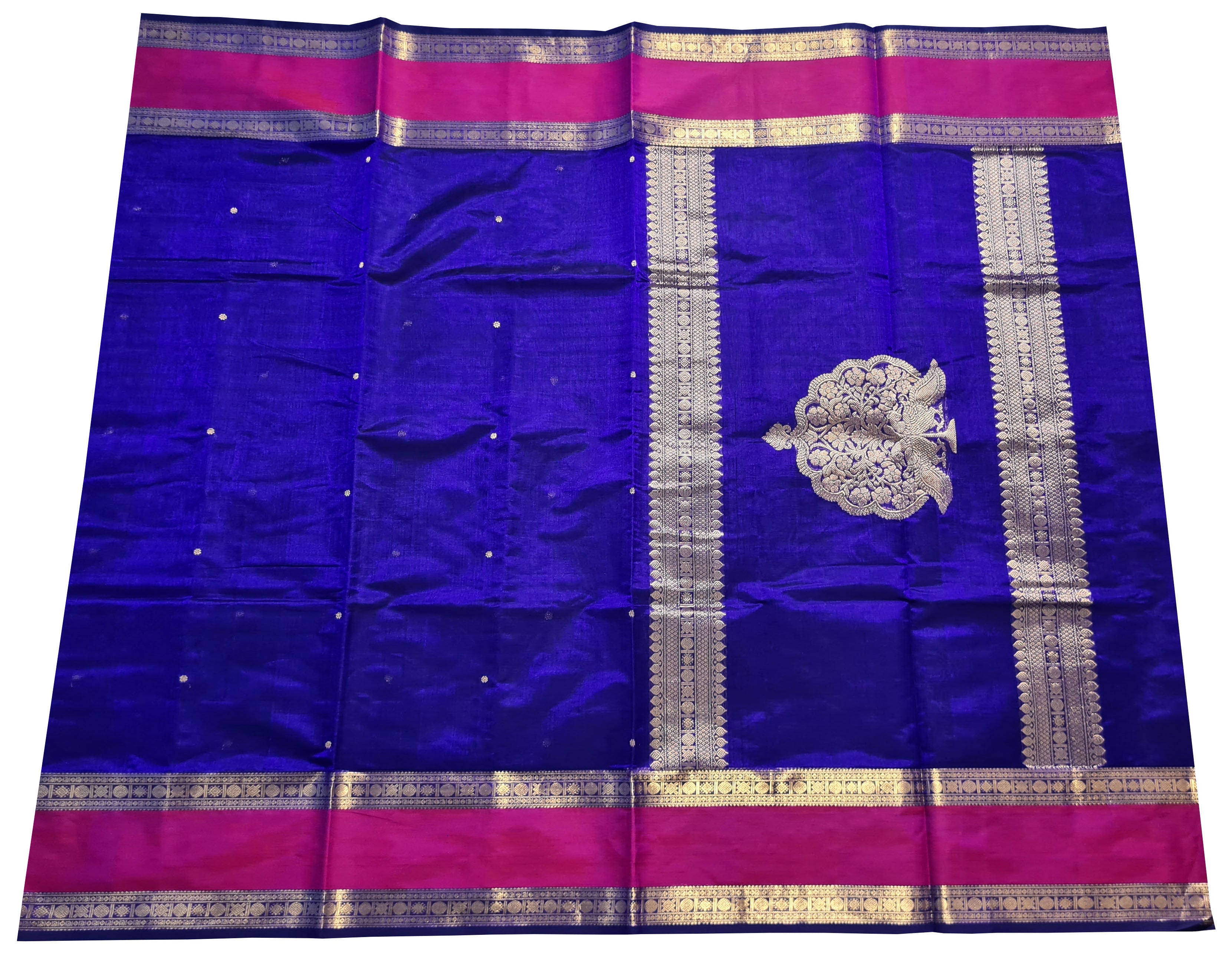 Kanchipuram Pure Silk Cotton Saree