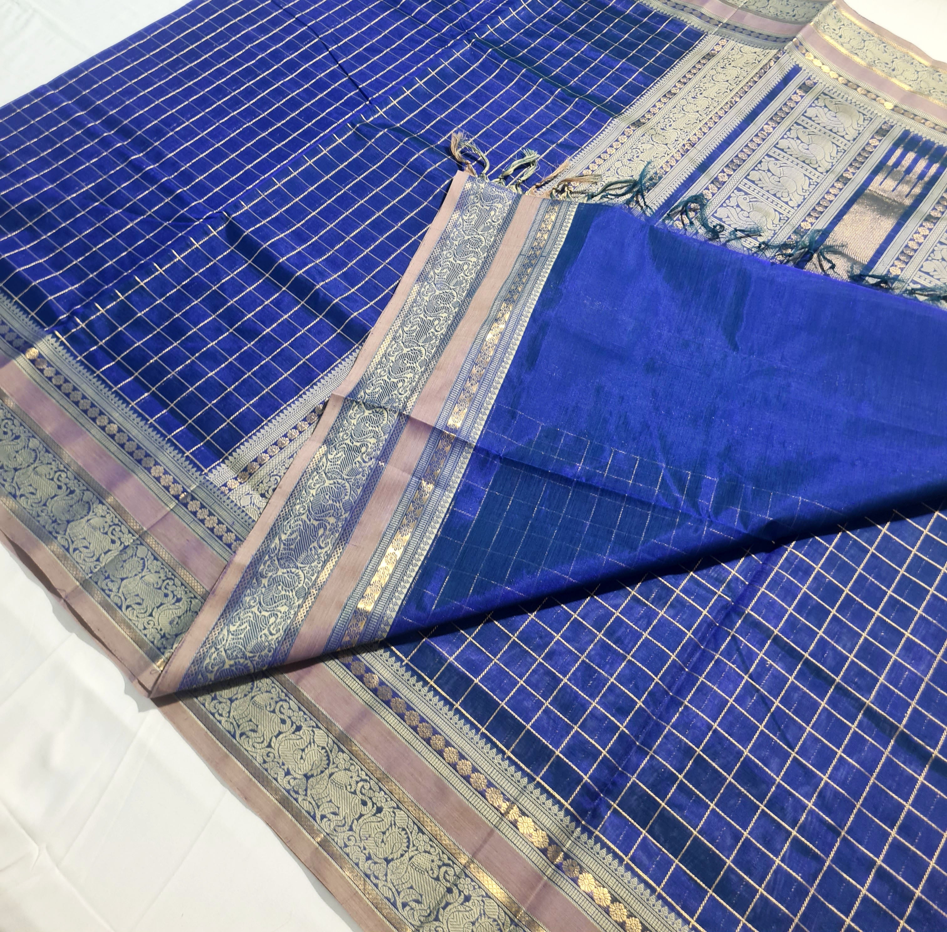 Kanchipuram Pure Silk Cotton Saree