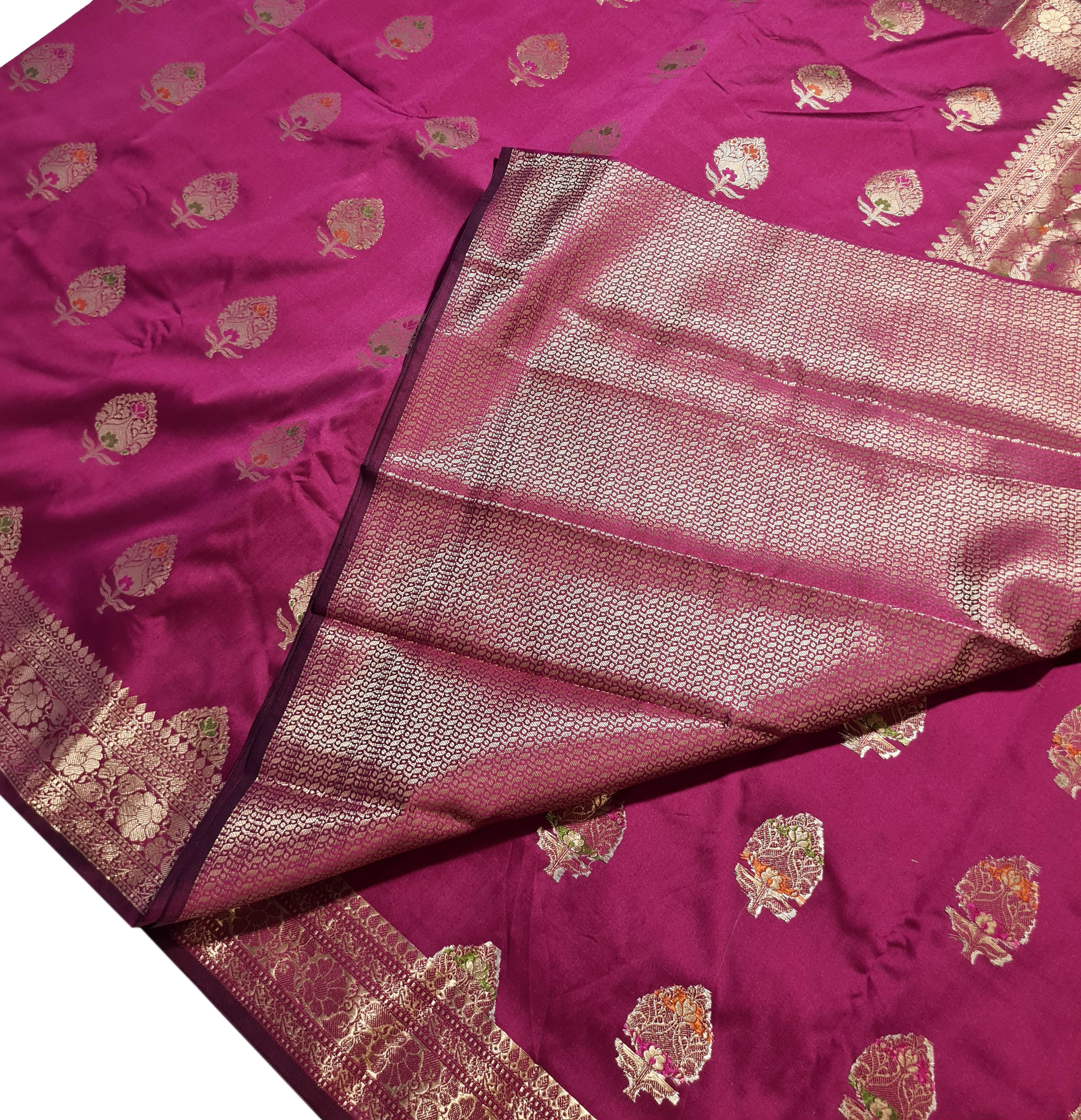 Banarasi Katan Buta Silk Sarees