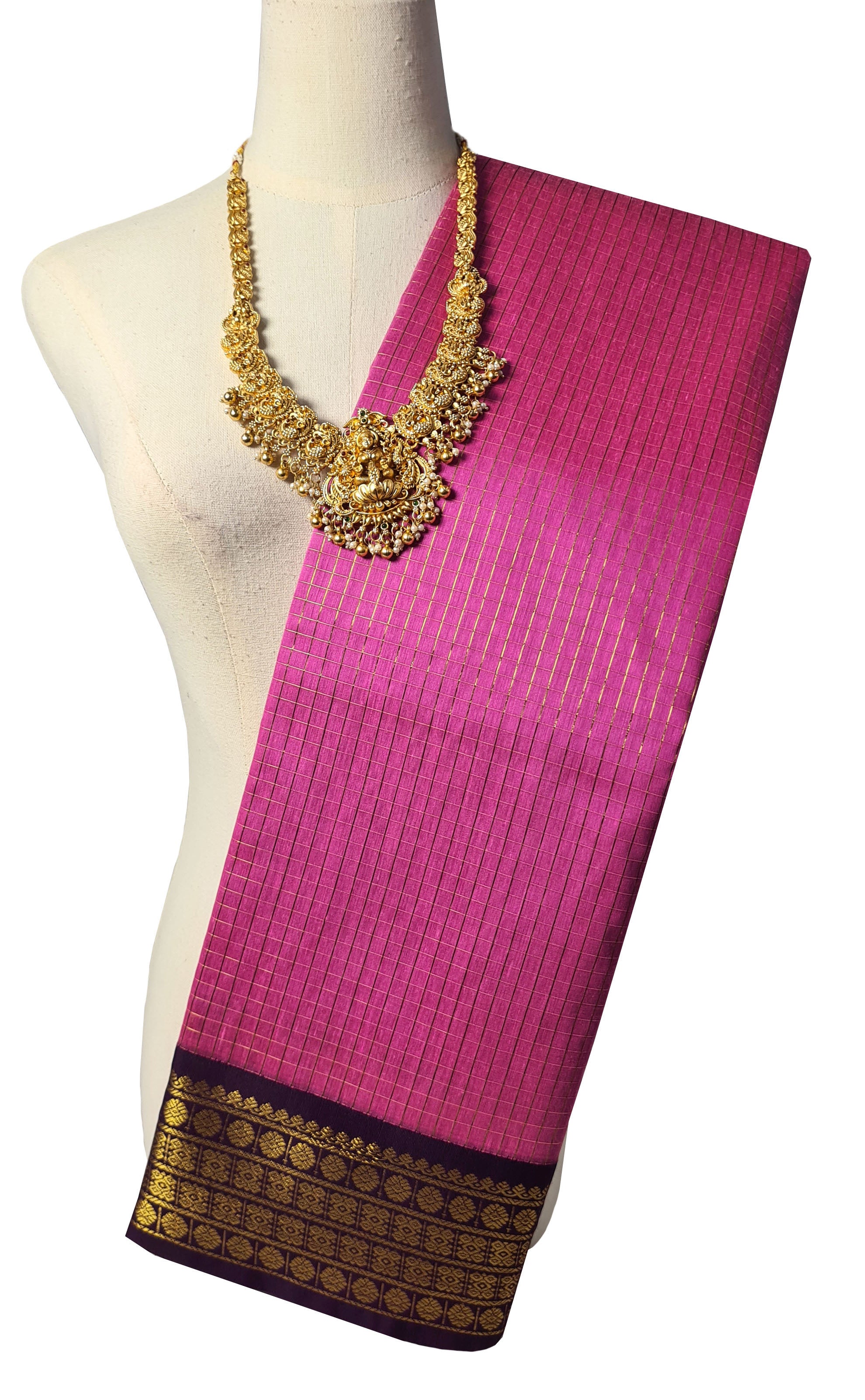 Vairaoosi Agarlic Cotton Silk Sarees