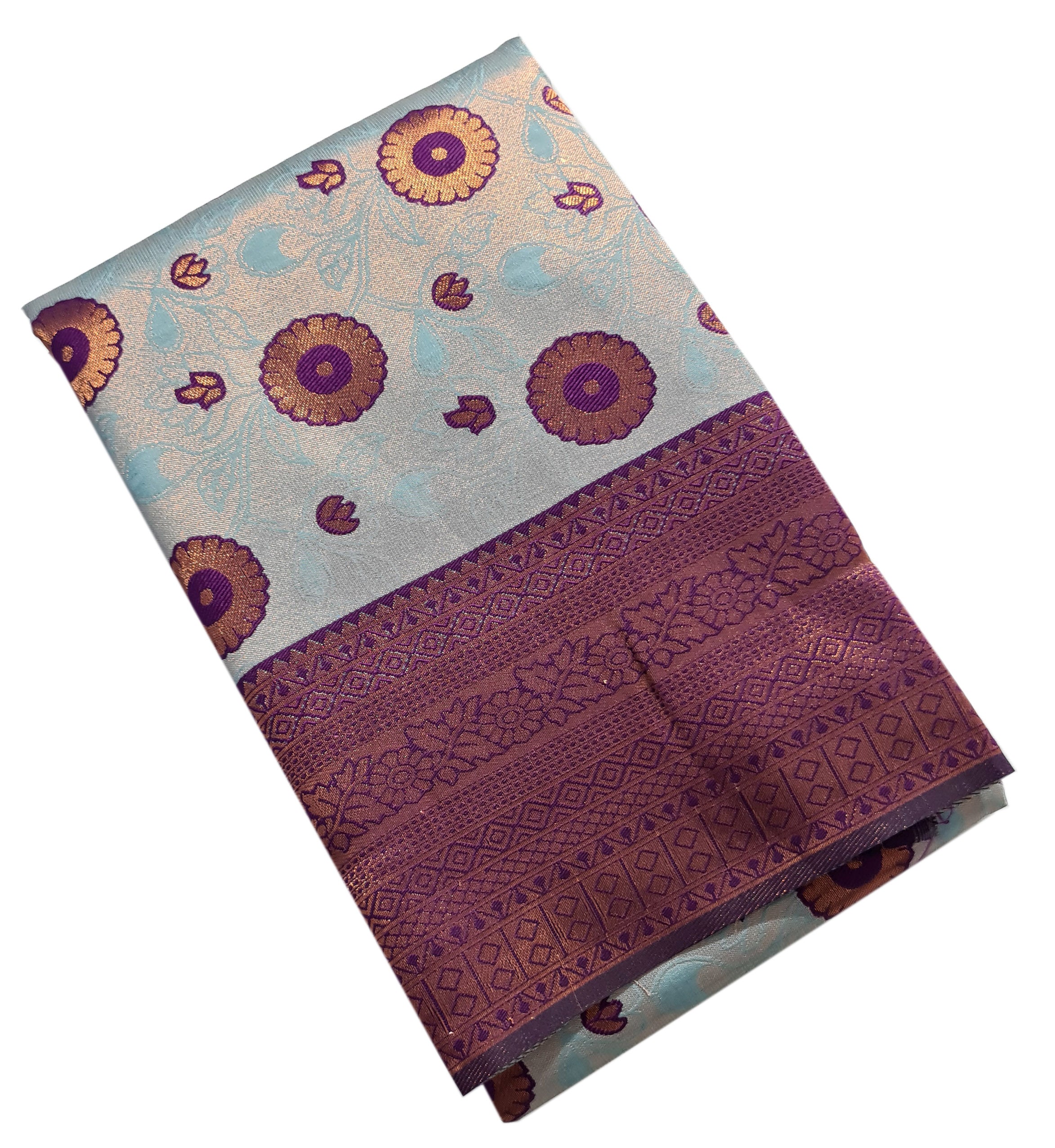 Antique Zari Butta Silk Saree