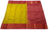 Kanchi Vegan Silk Saree With Contrast Blouse and Rich Jari Pallu