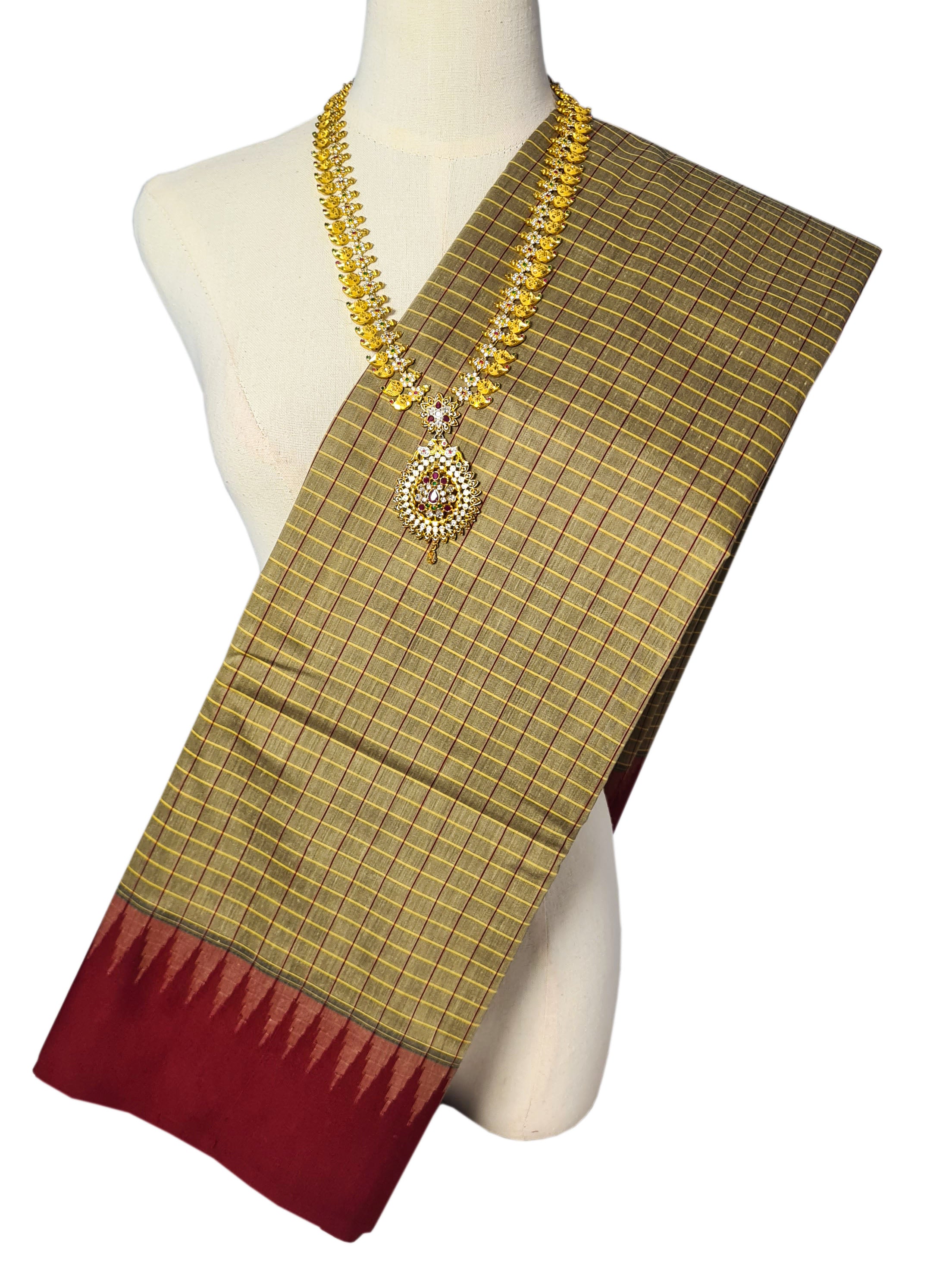Vairaoosi Agarlic Cotton Silk Sarees