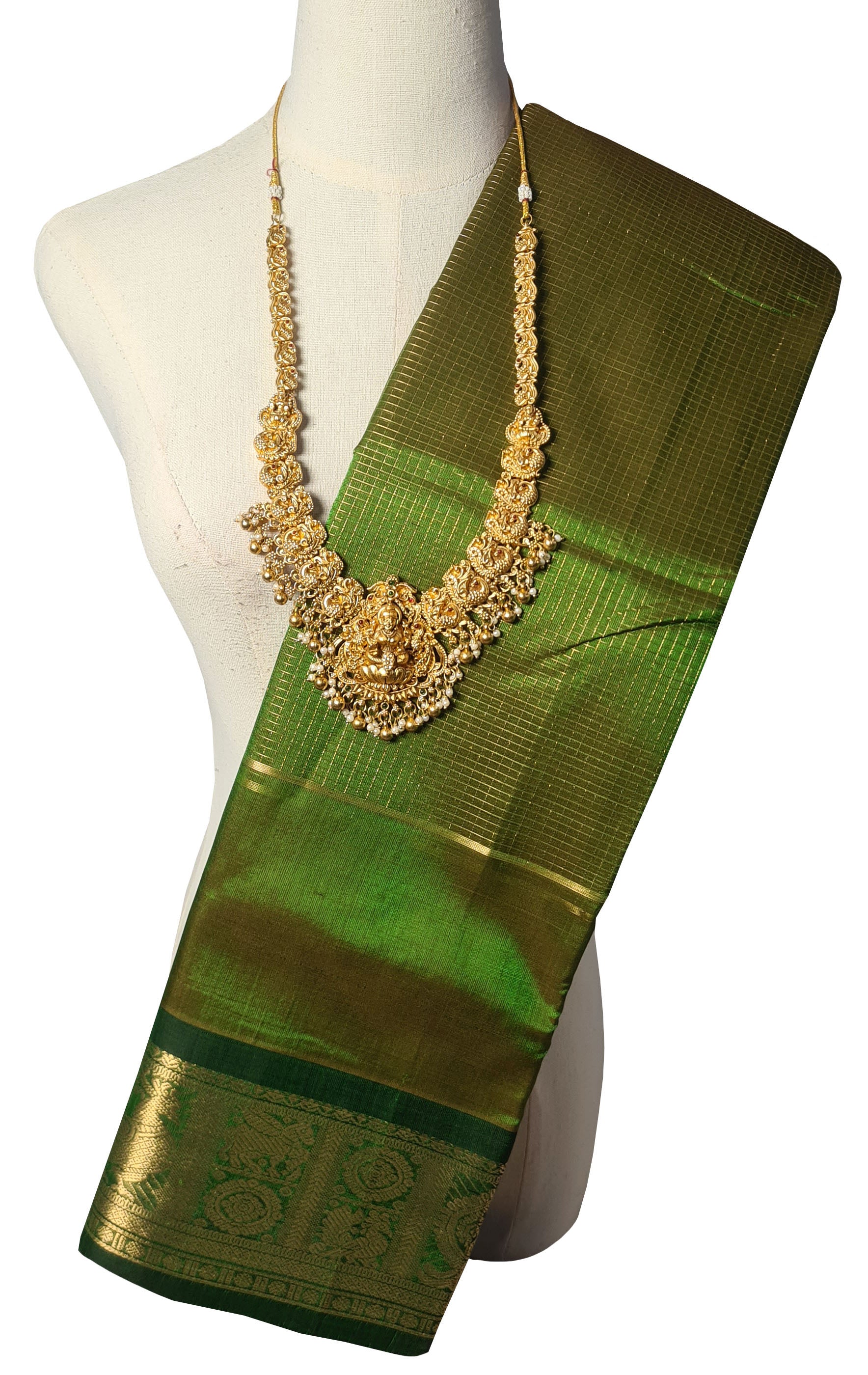 Kanchipuram Pure Silk Cotton Saree