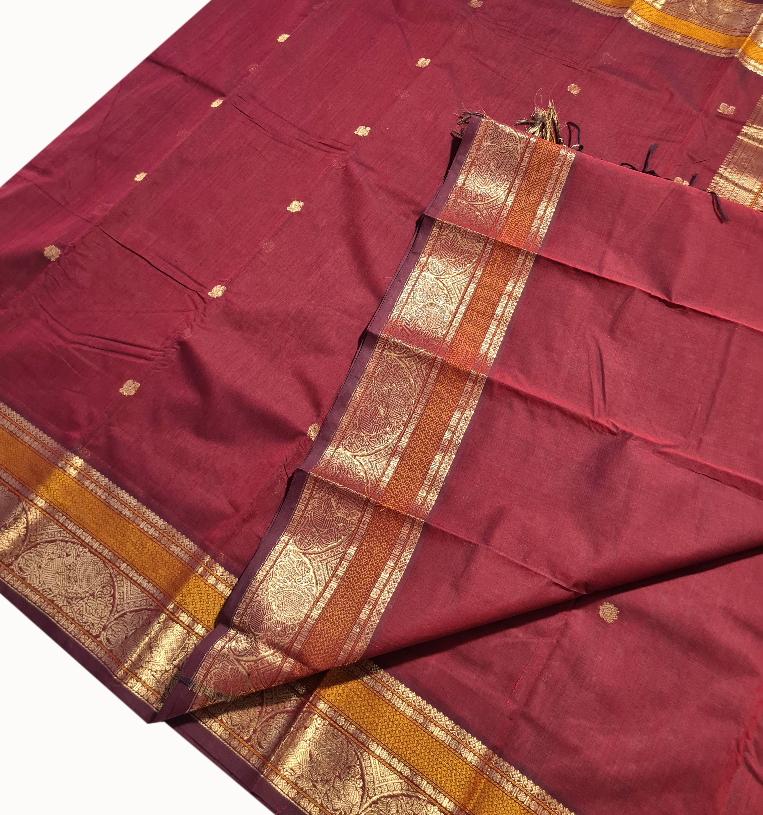 Kanchipuram Pure Cotton Sarees