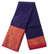 Kanchi Vegan Silk Saree With Contrast Blouse and Rich Jari Pallu