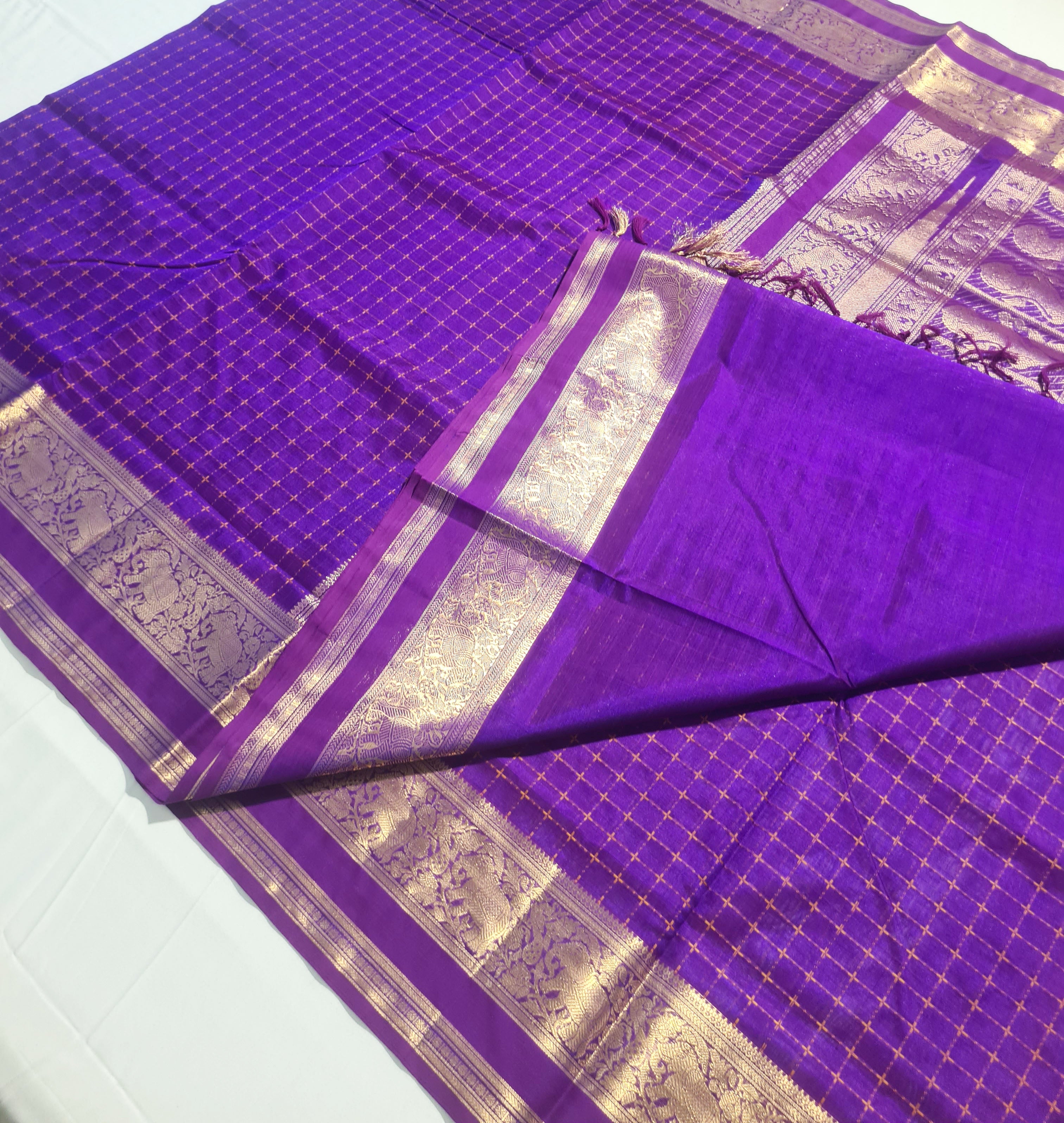 Kanchipuram Pure Silk Cotton Saree