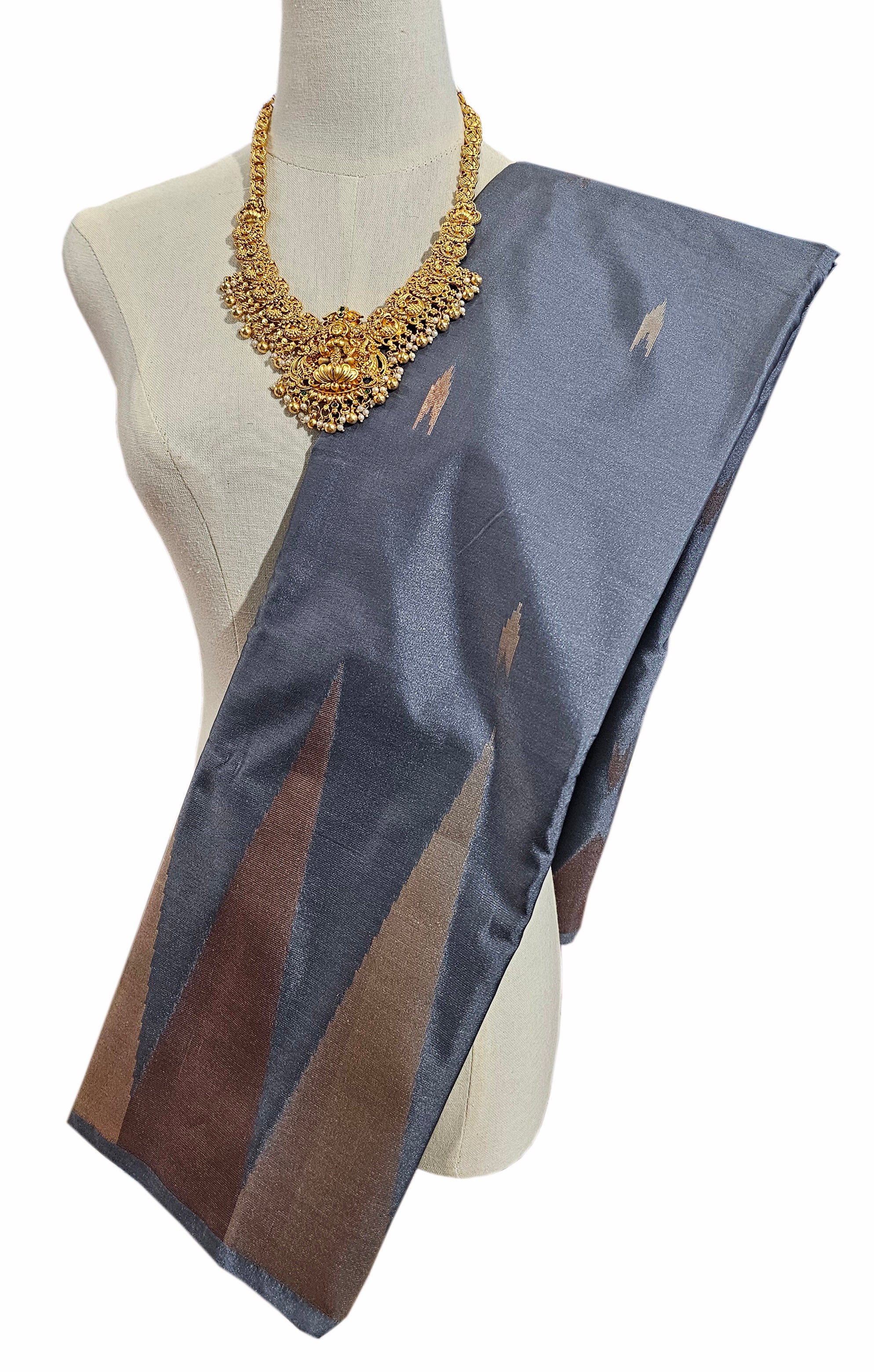 Vegan Soft Temple Border Sarees