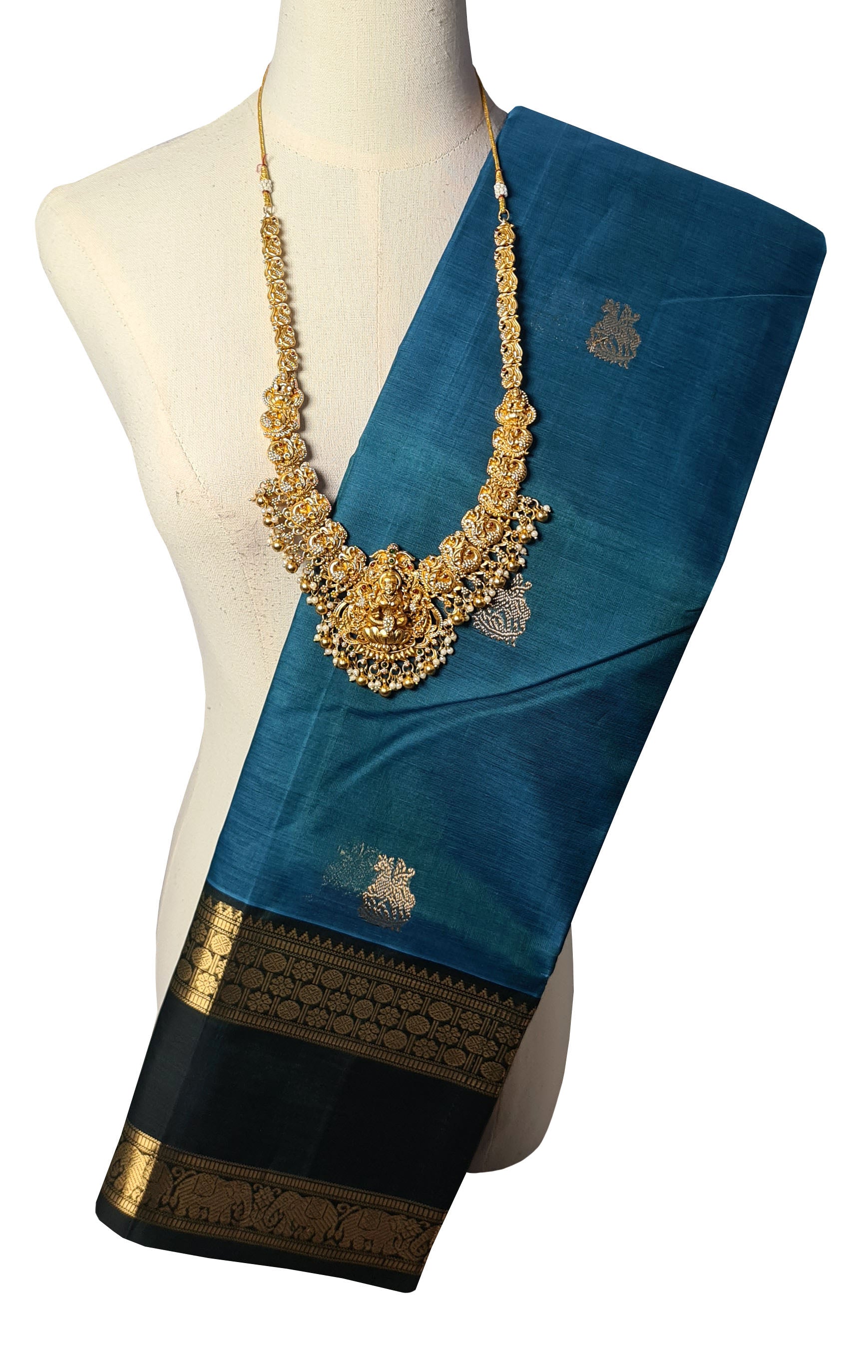 Kanchipuram Pure Silk Cotton Saree