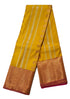 Kanchi Vegan Silk Saree With Contrast Blouse and Rich Jari Pallu