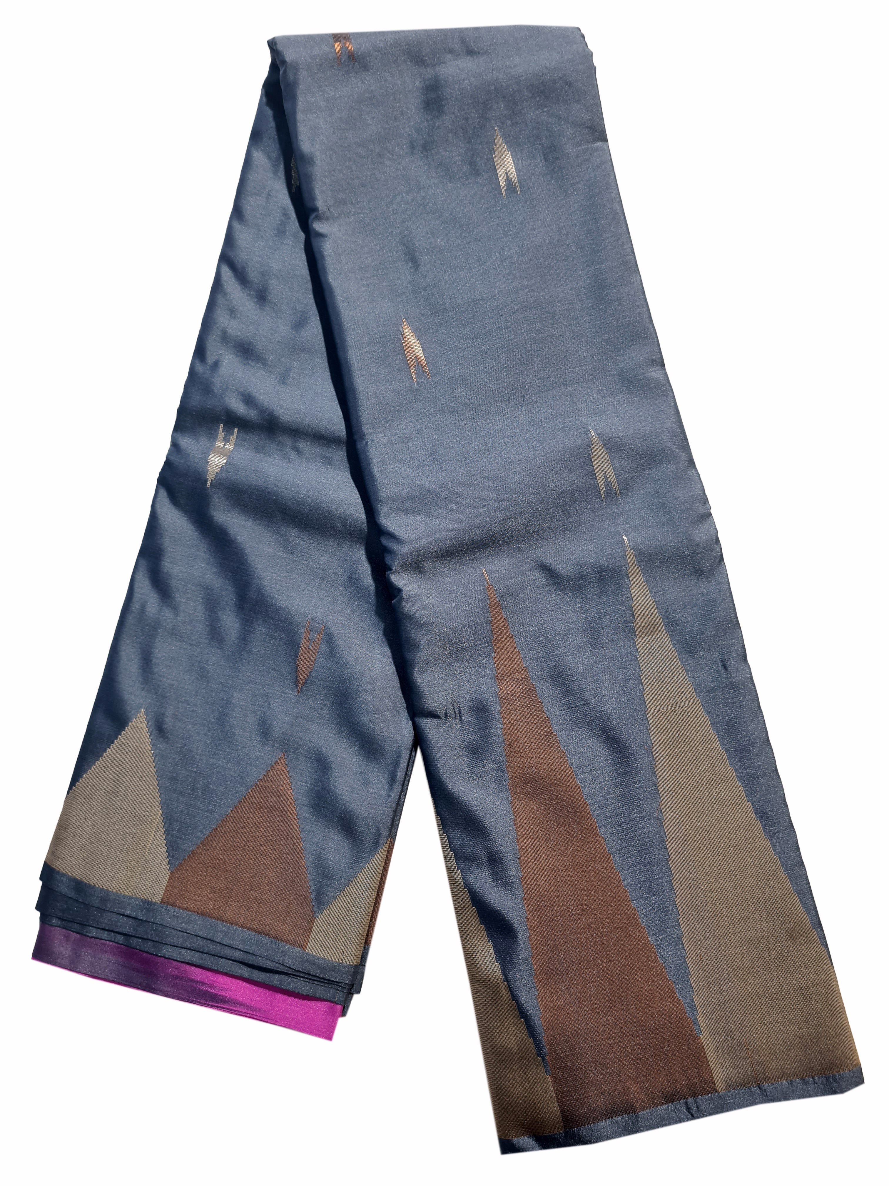 Vegan Soft Temple Border Sarees