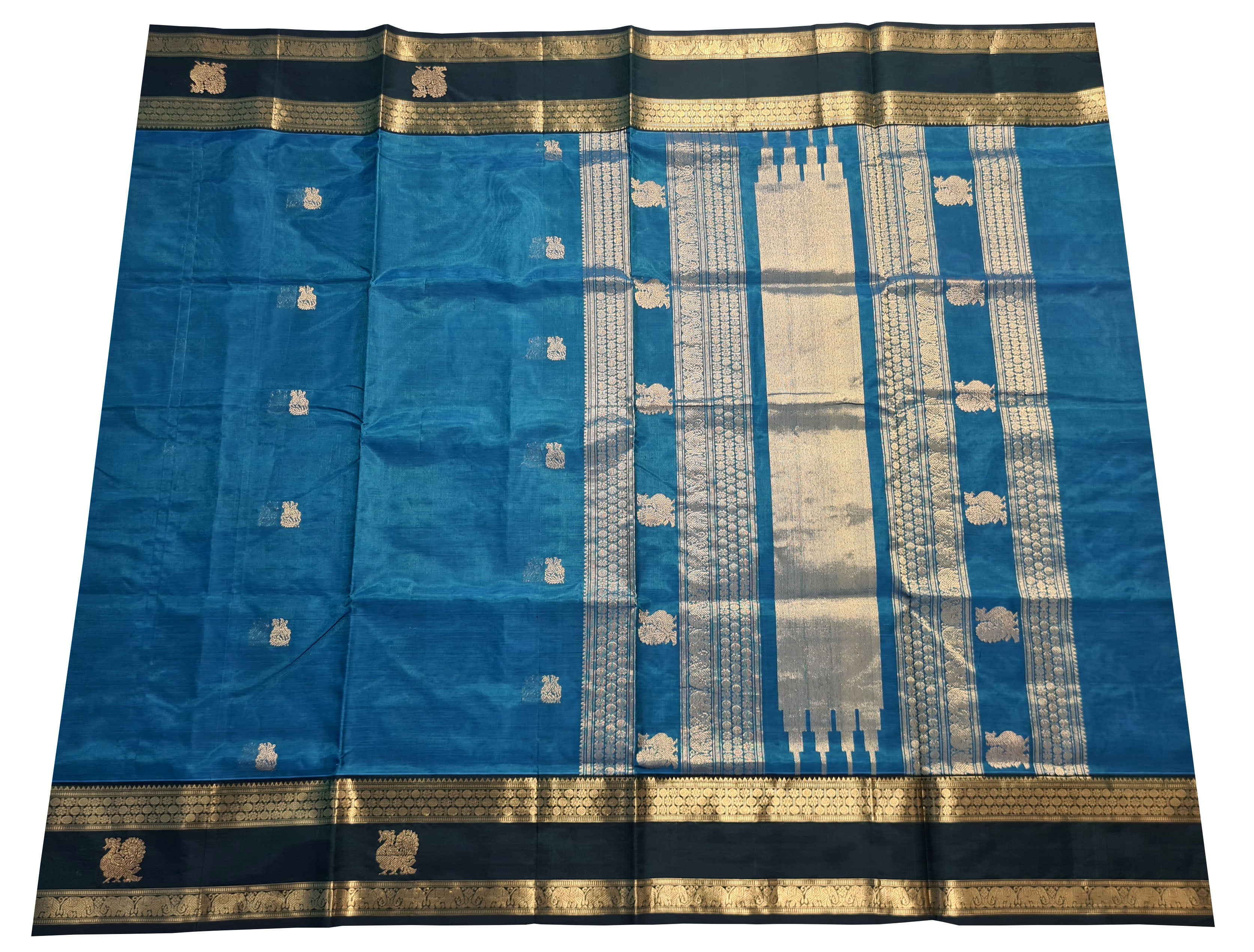 Kanchipuram Pure Silk Cotton Saree
