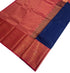 Kanchi Vegan Silk Saree With Contrast Blouse and Rich Jari Pallu