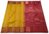 Kanchi Vegan Silk Saree With Contrast Blouse and Rich Jari Pallu