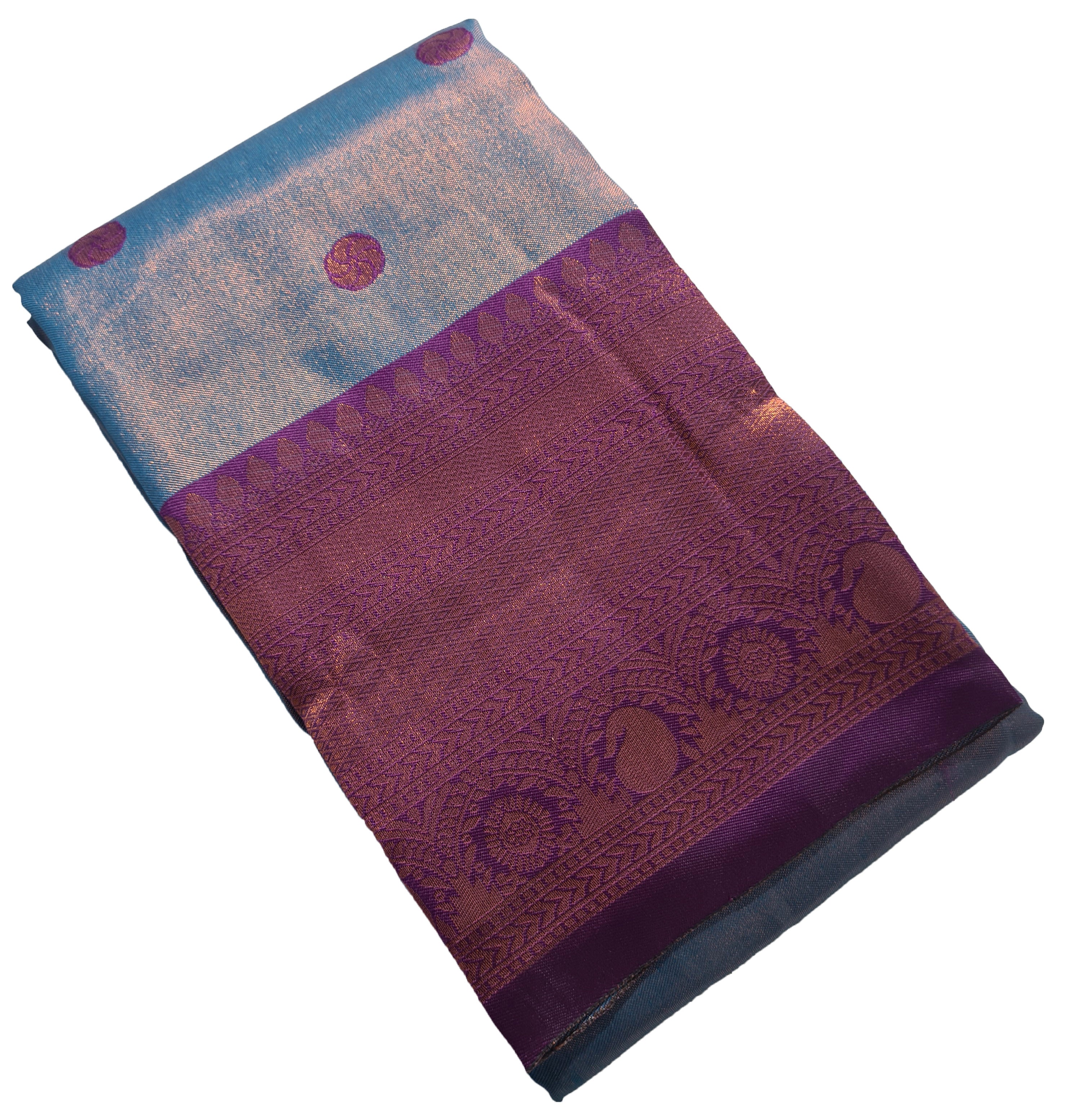 Antique Zari Butta Silk Saree