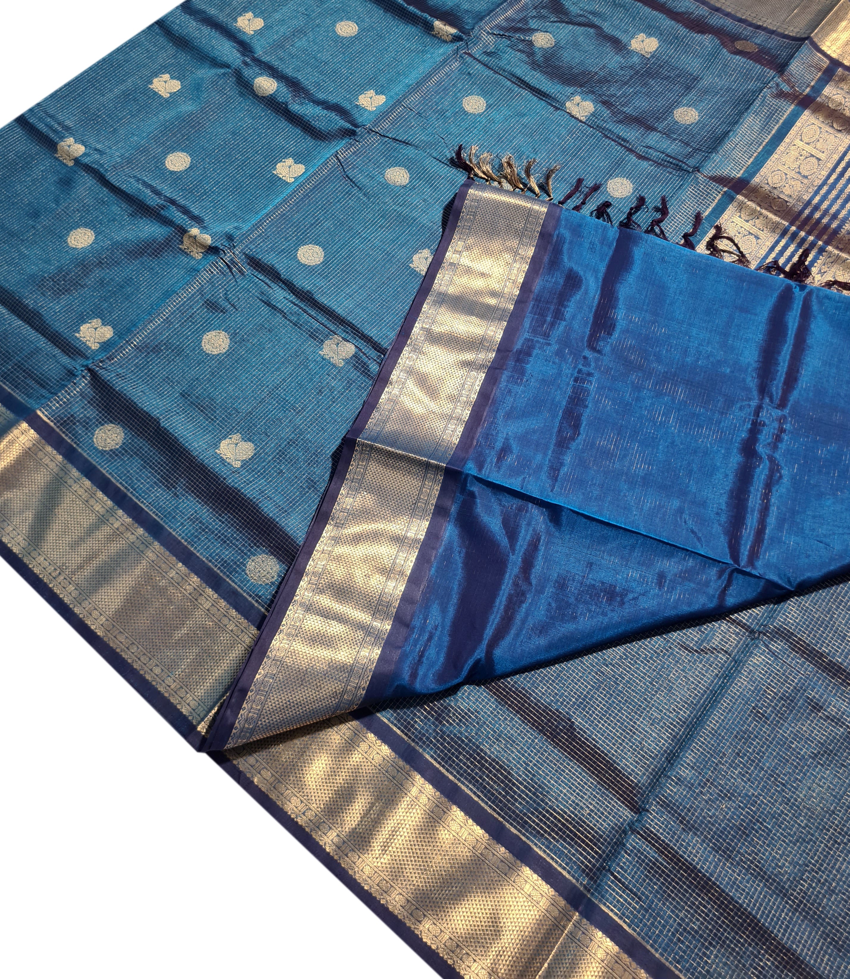 Kanchipuram Pure Silk Cotton Saree