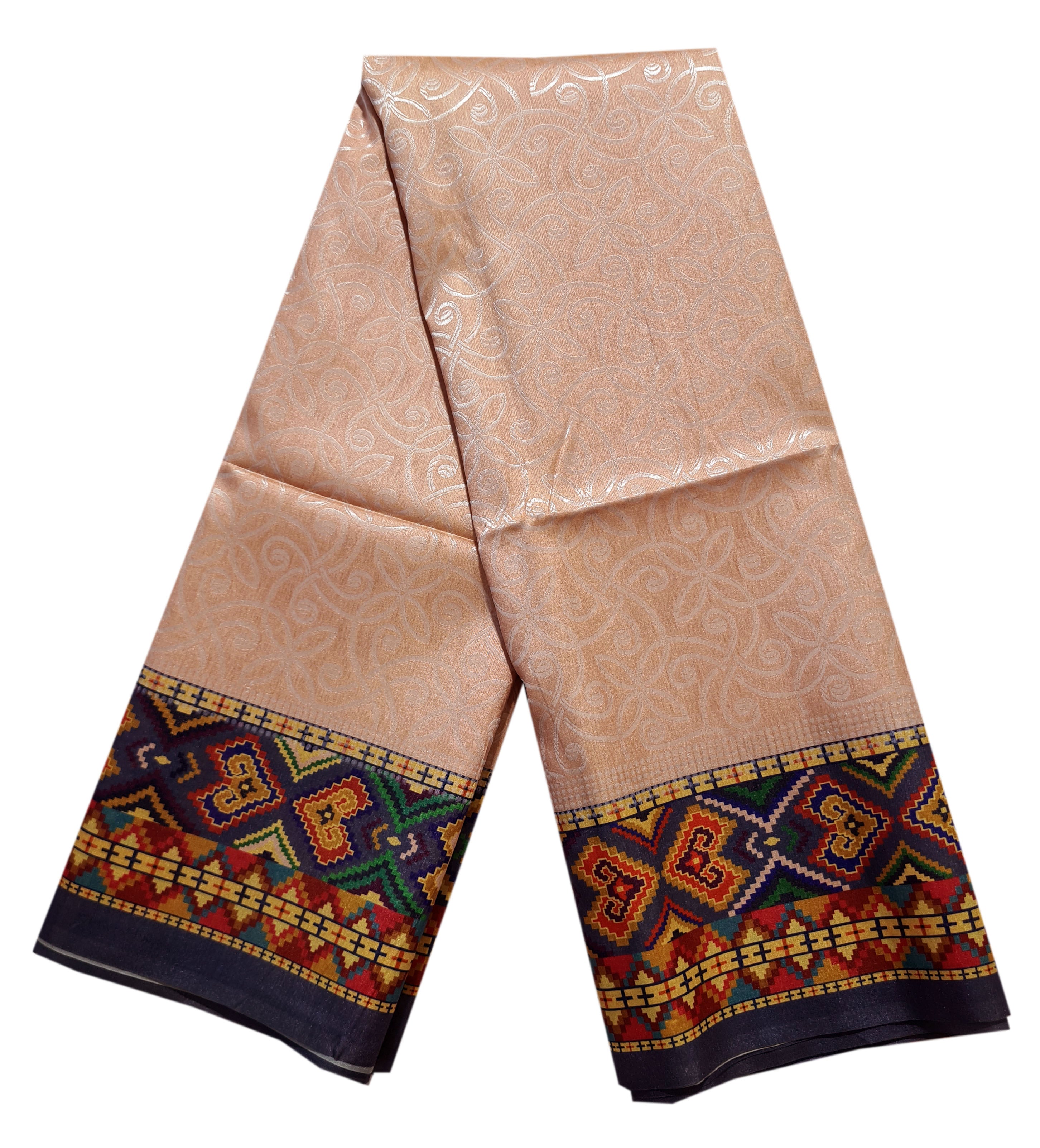 Semi Tussar  Antic Design Sarees