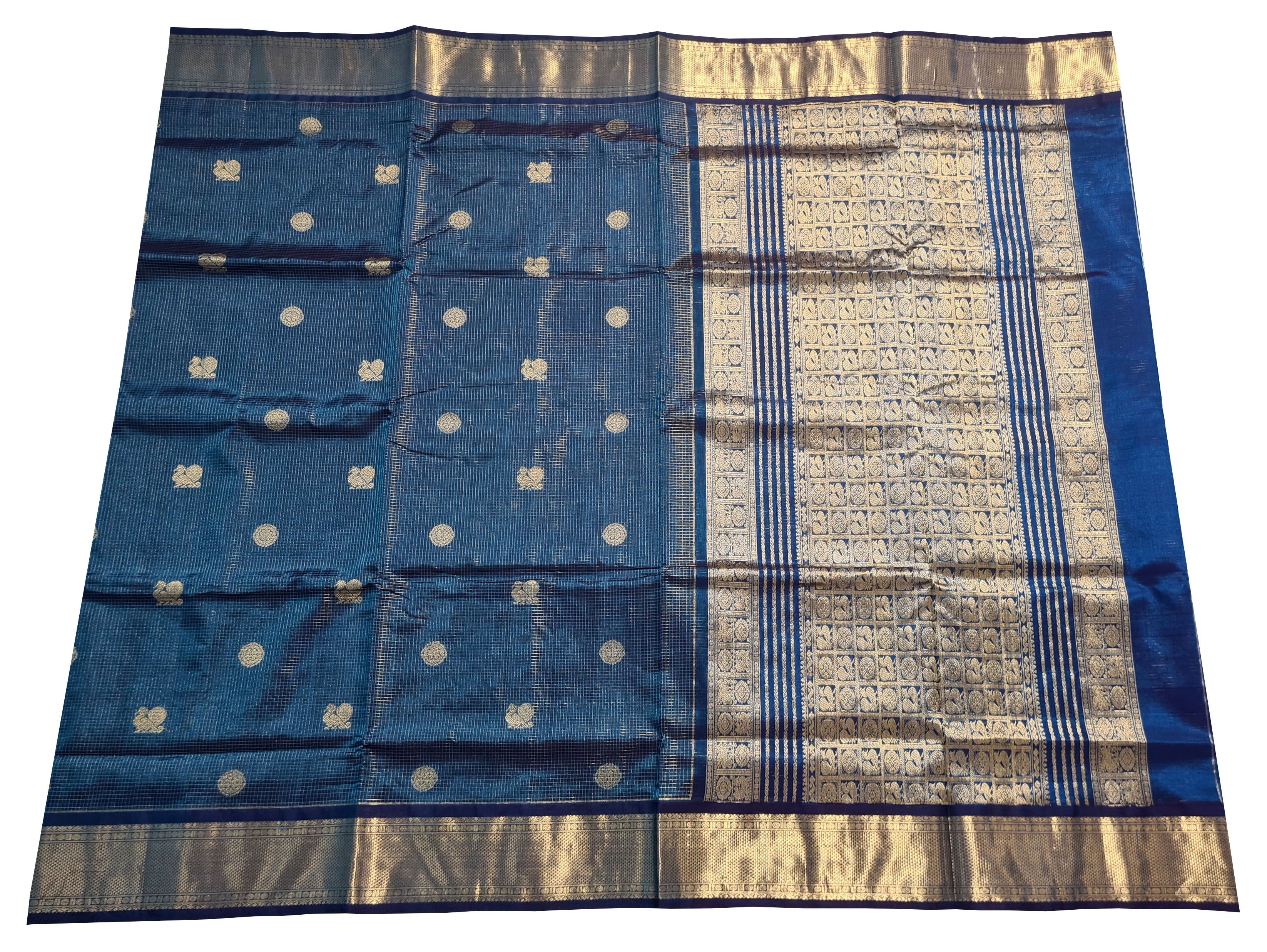 Kanchipuram Pure Silk Cotton Saree
