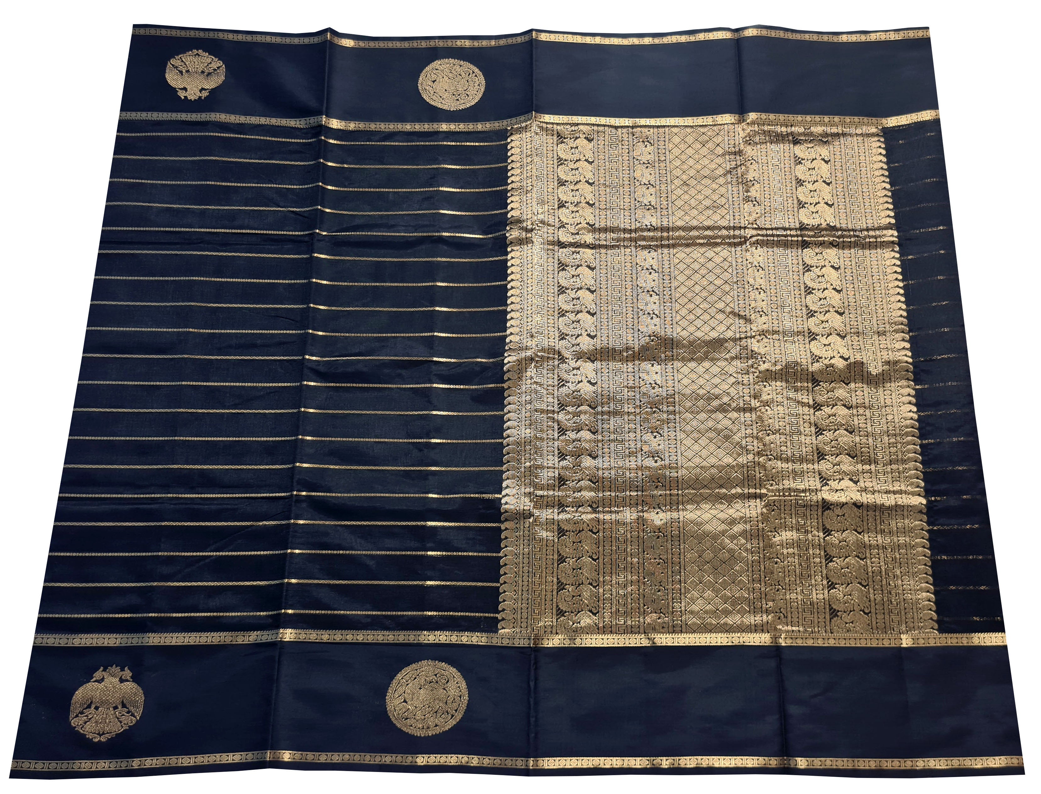 Kanchipuram Pure Silk Cotton Saree