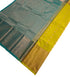 Kanchi Vegan Silk Saree With Contrast Blouse and Rich Jari Pallu