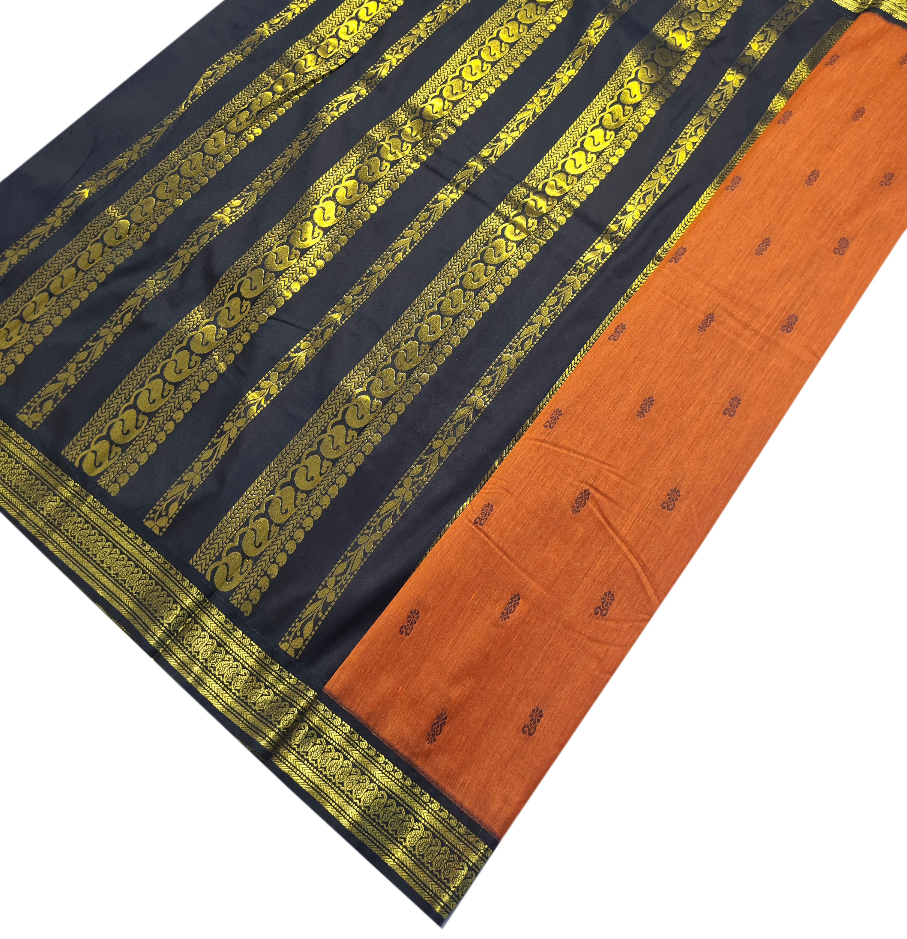 Korvai Agarlic Cotton Silk Sarees