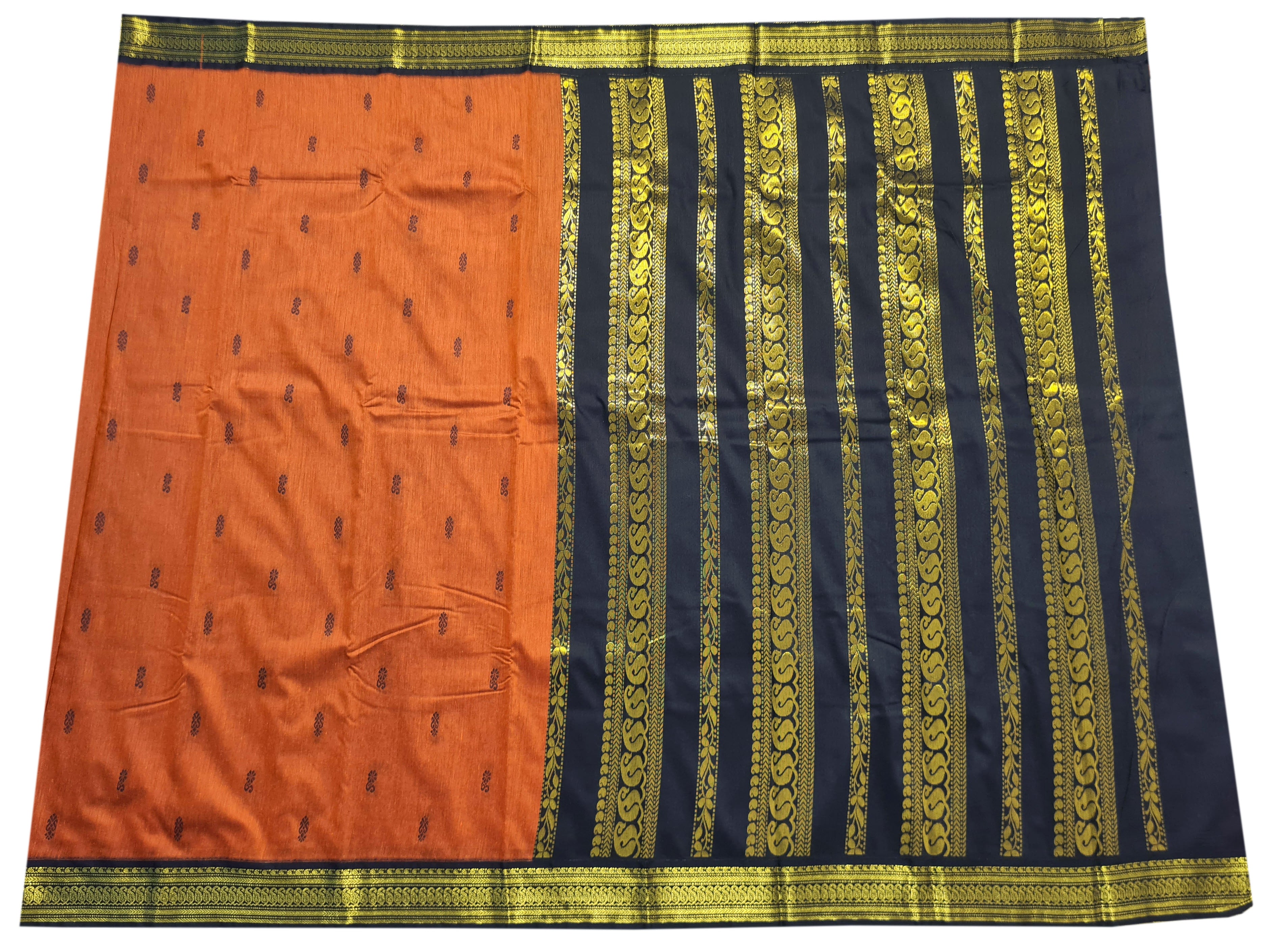 Korvai Agarlic Cotton Silk Sarees