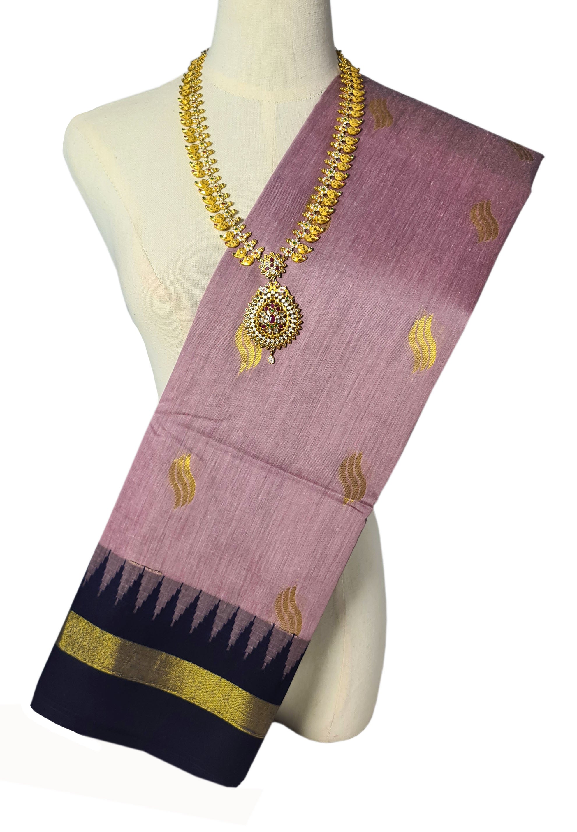 Agarlic Cotton Silk Sarees