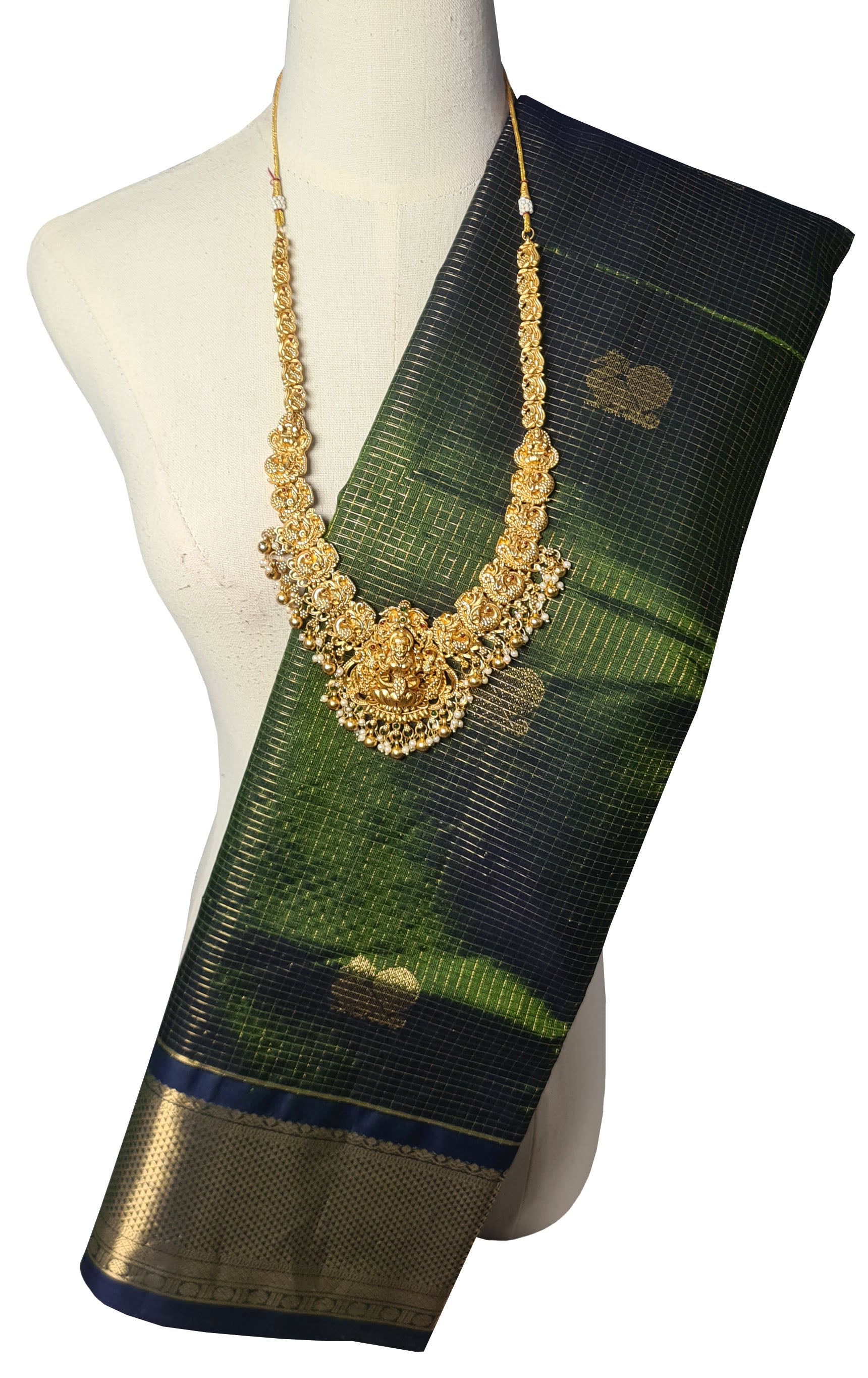 Kanchipuram Pure Silk Cotton Saree