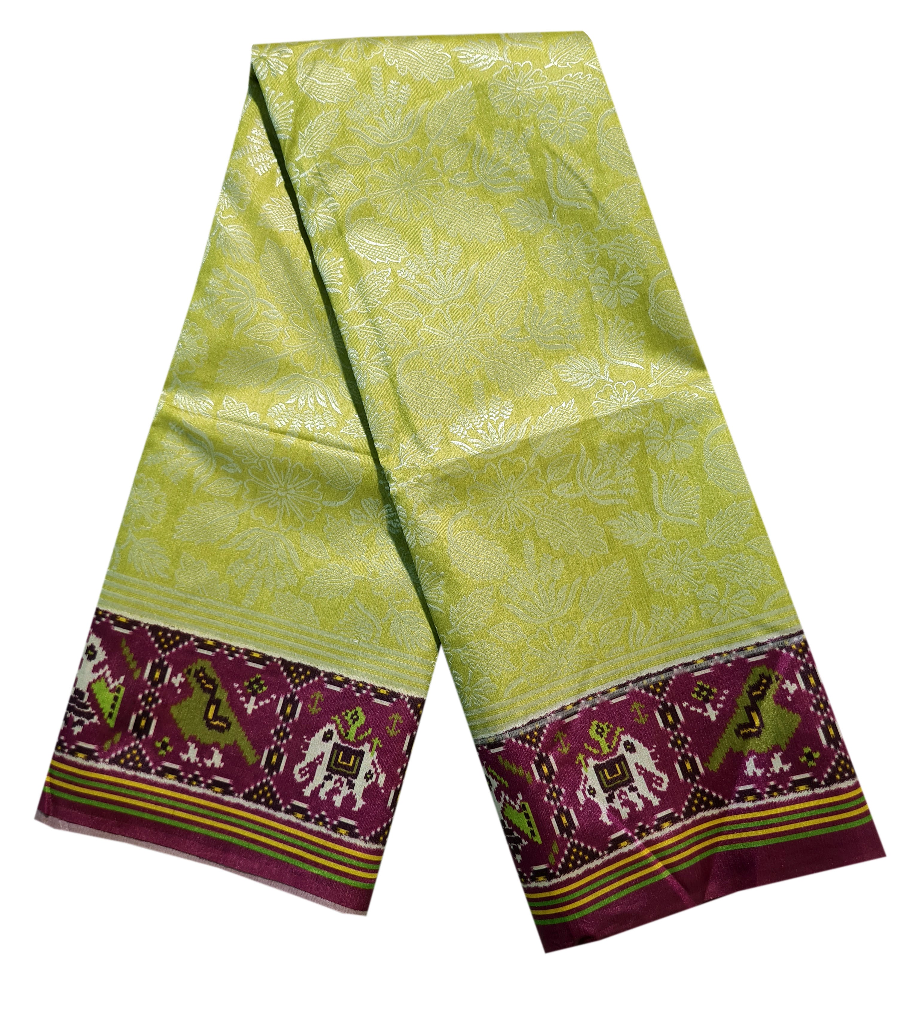 Semi Tussar  Antic Design Sarees