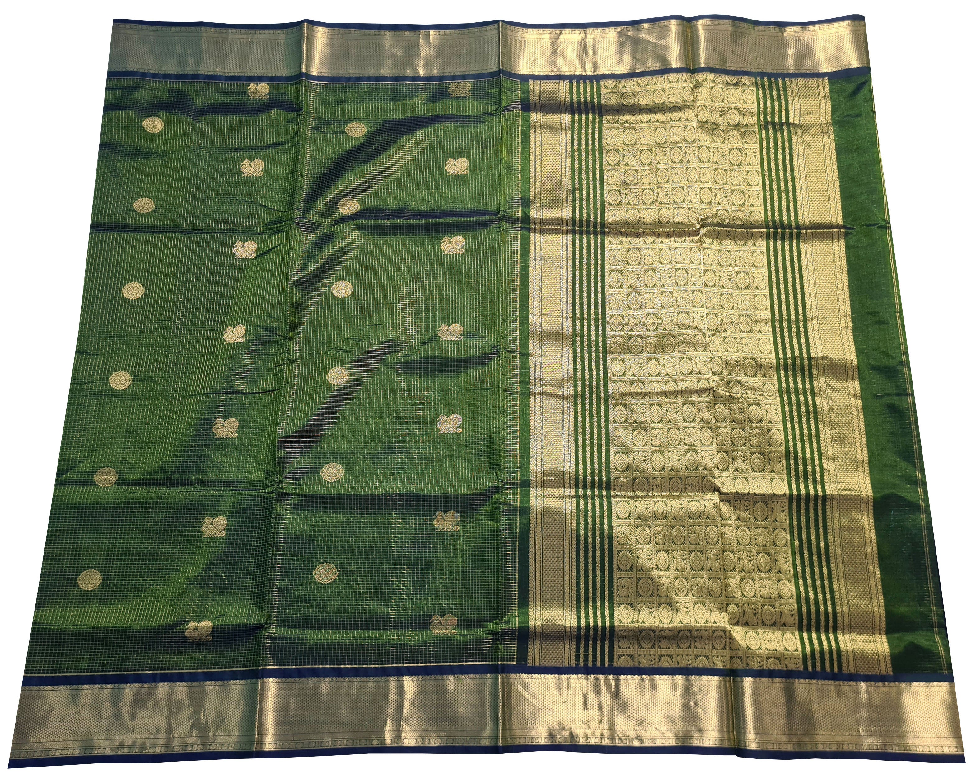 Kanchipuram Pure Silk Cotton Saree
