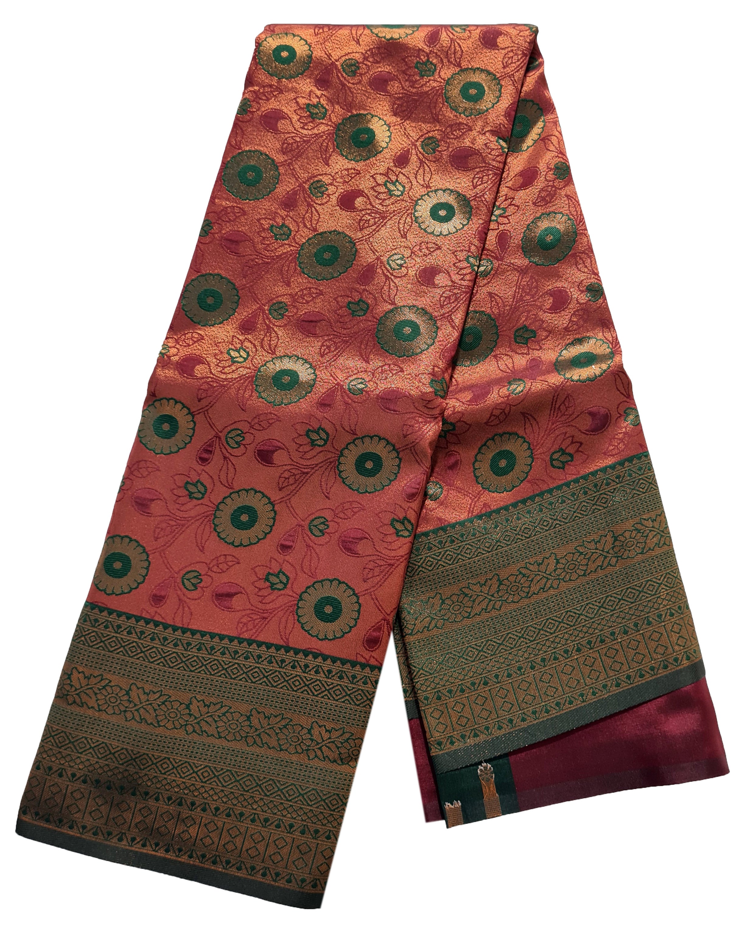 Antique Zari Butta Silk Saree