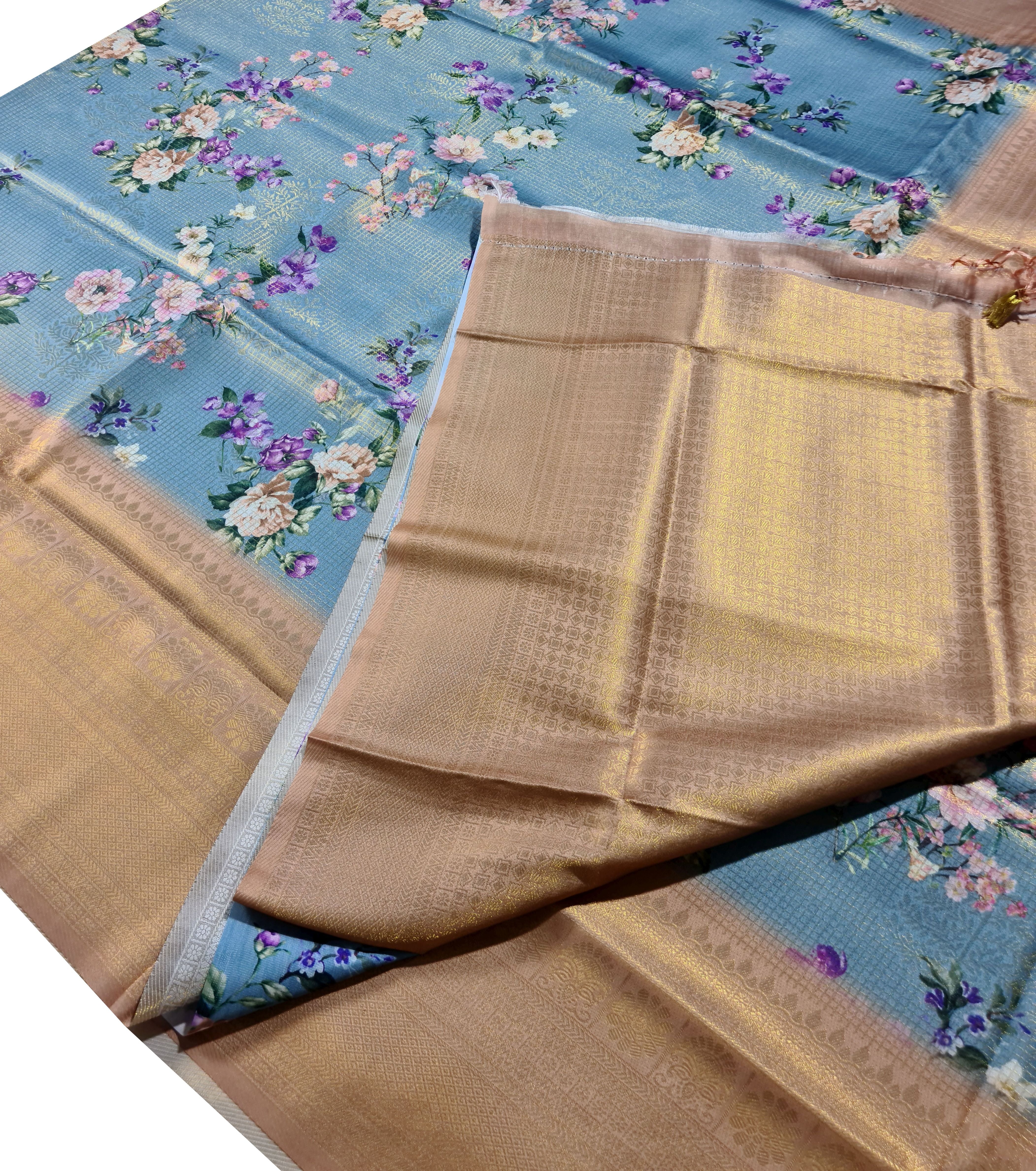 Digital Kubera Silk Sarees