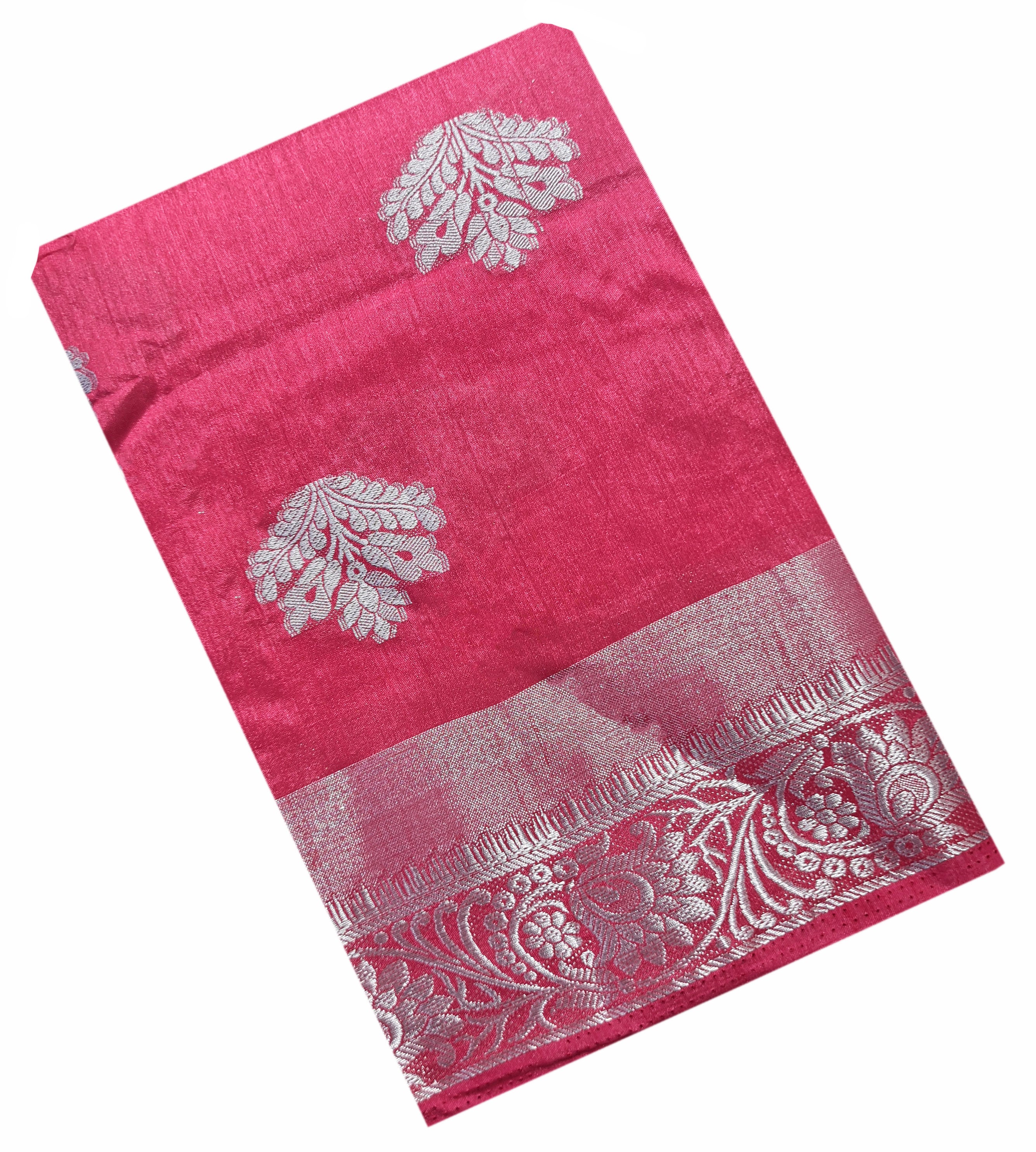 Bengaluru Silver Butta Tassar Sarees