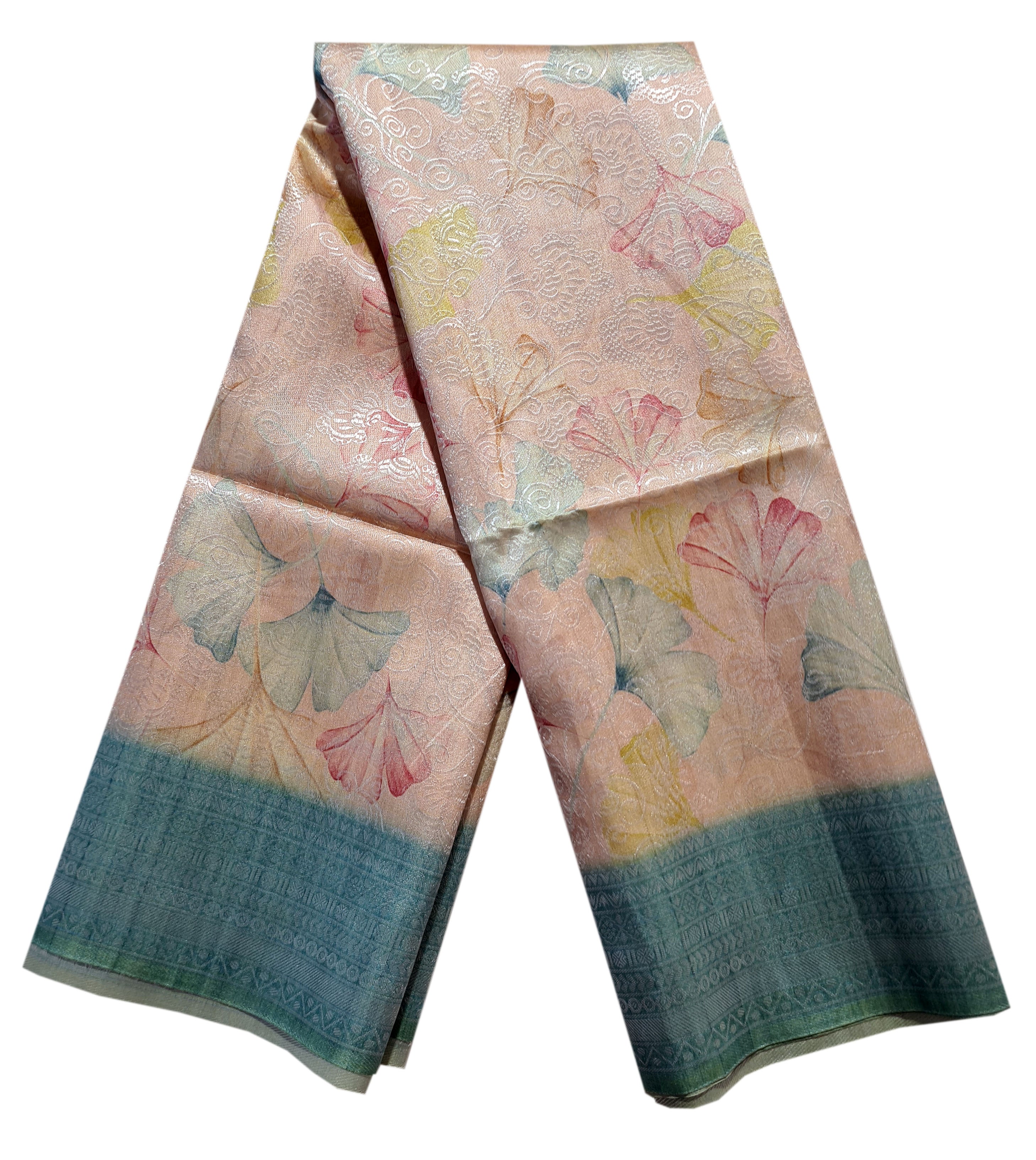 Semi Tussar Antic Design Sarees