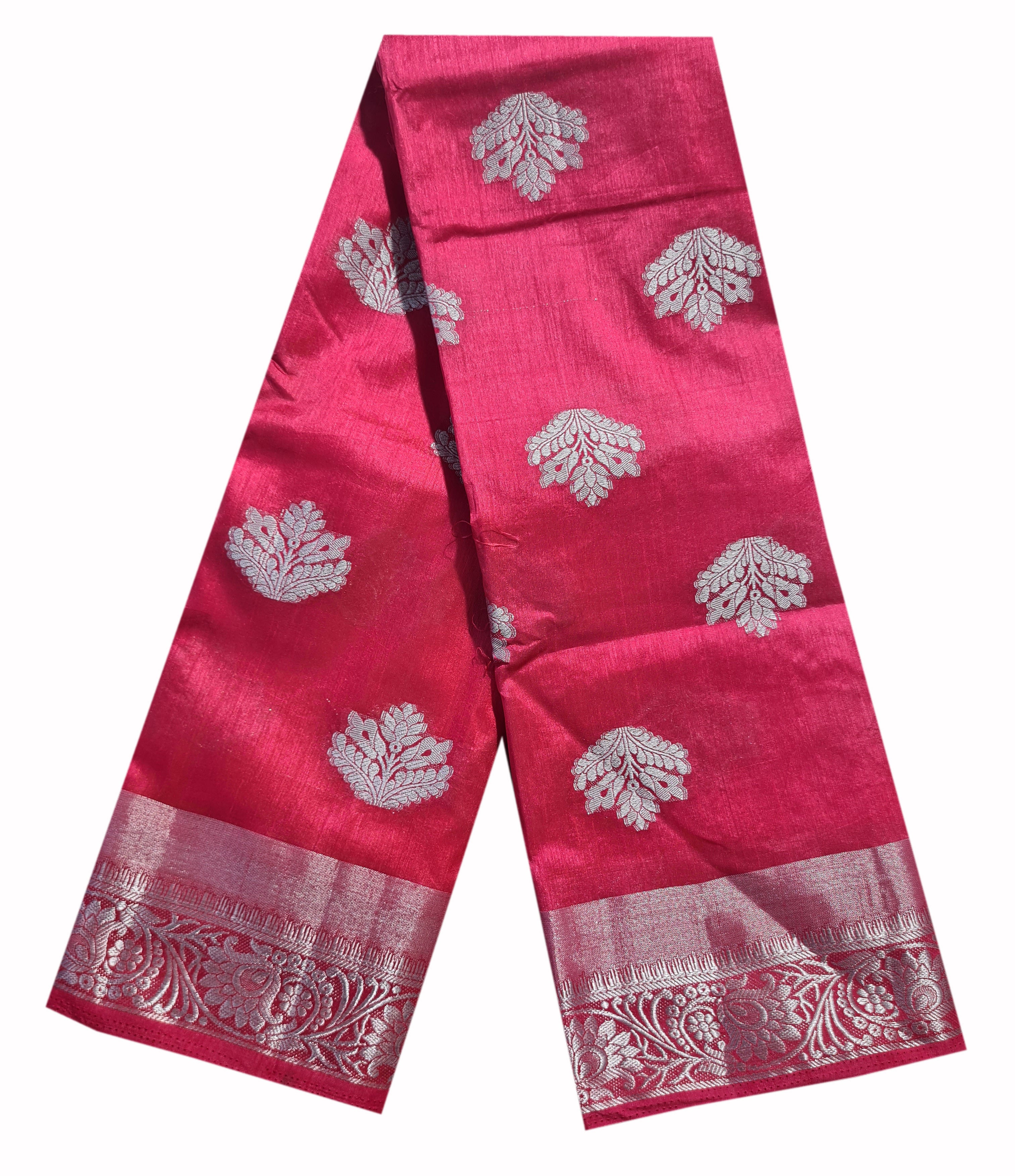 Bengaluru Silver Butta Tassar Sarees