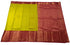 Kanchi Vegan Silk Saree With Contrast Blouse and Rich Jari Pallu