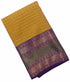 Kanchi Vegan Silk Saree With Contrast Blouse and Rich Jari Pallu