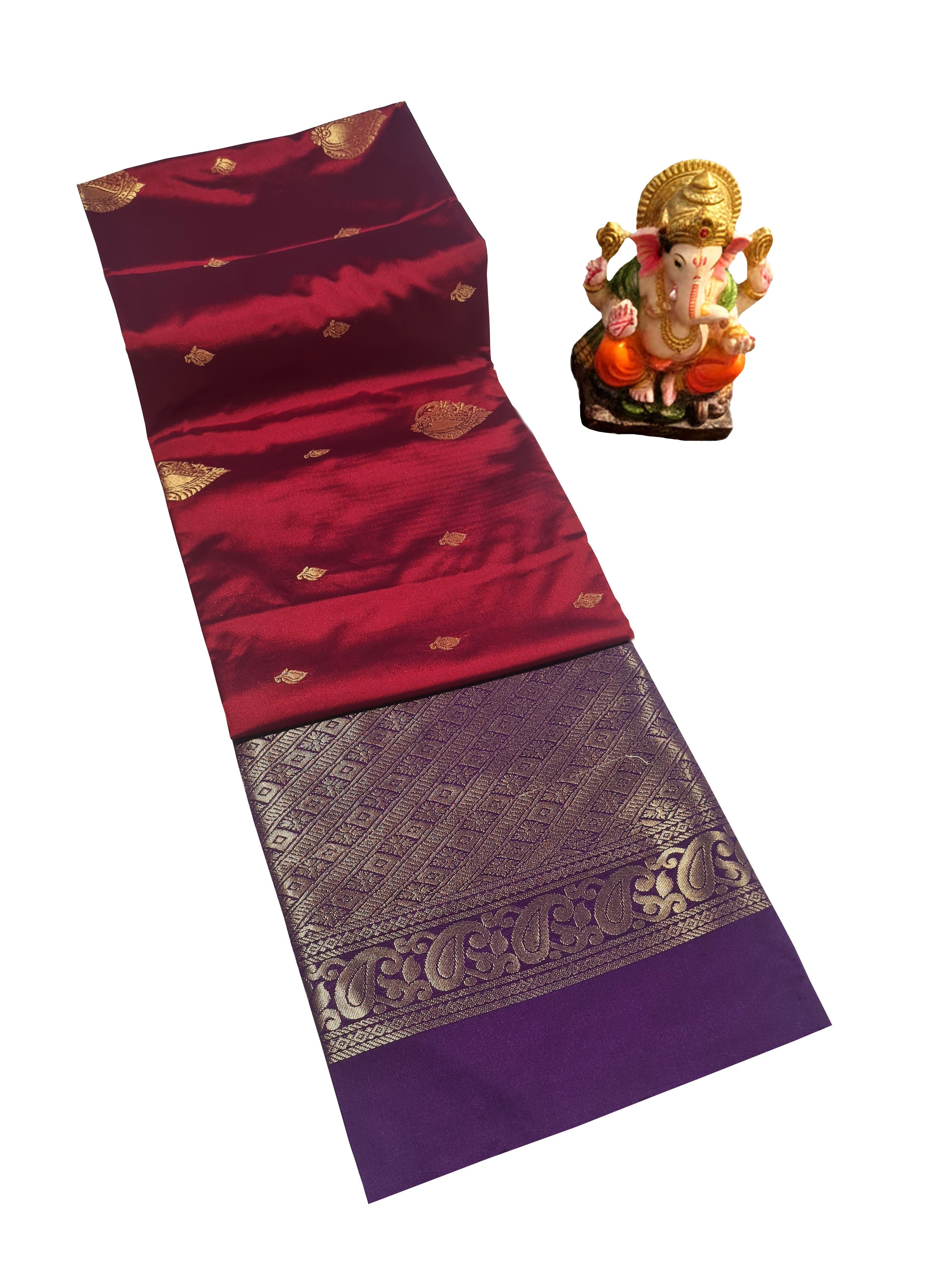 Kanchi Vegan Silk Saree